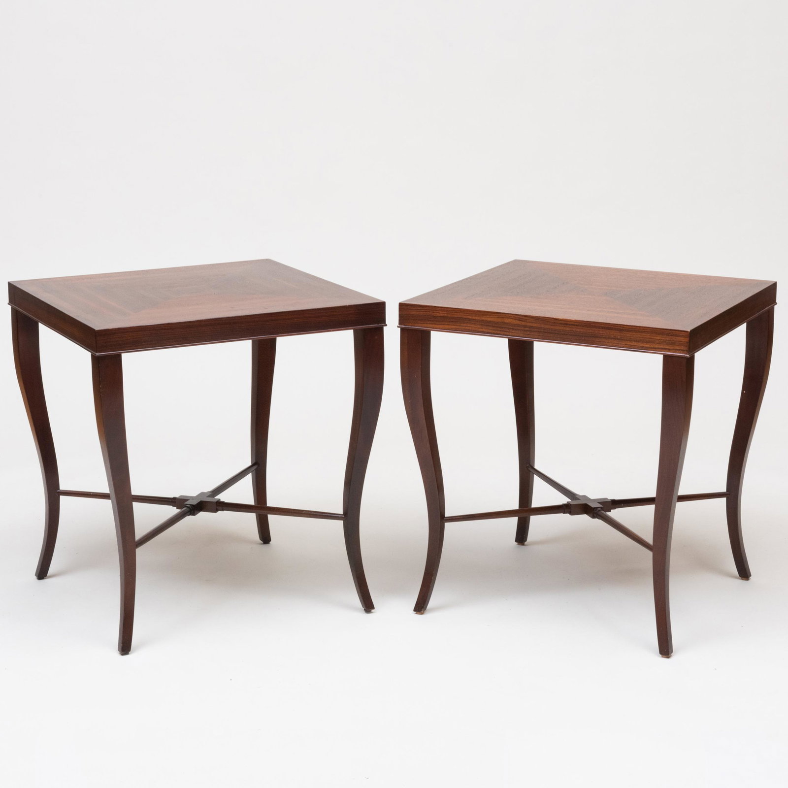 Pair of Tommi Parzinger Style Side Tables (1 of 9)