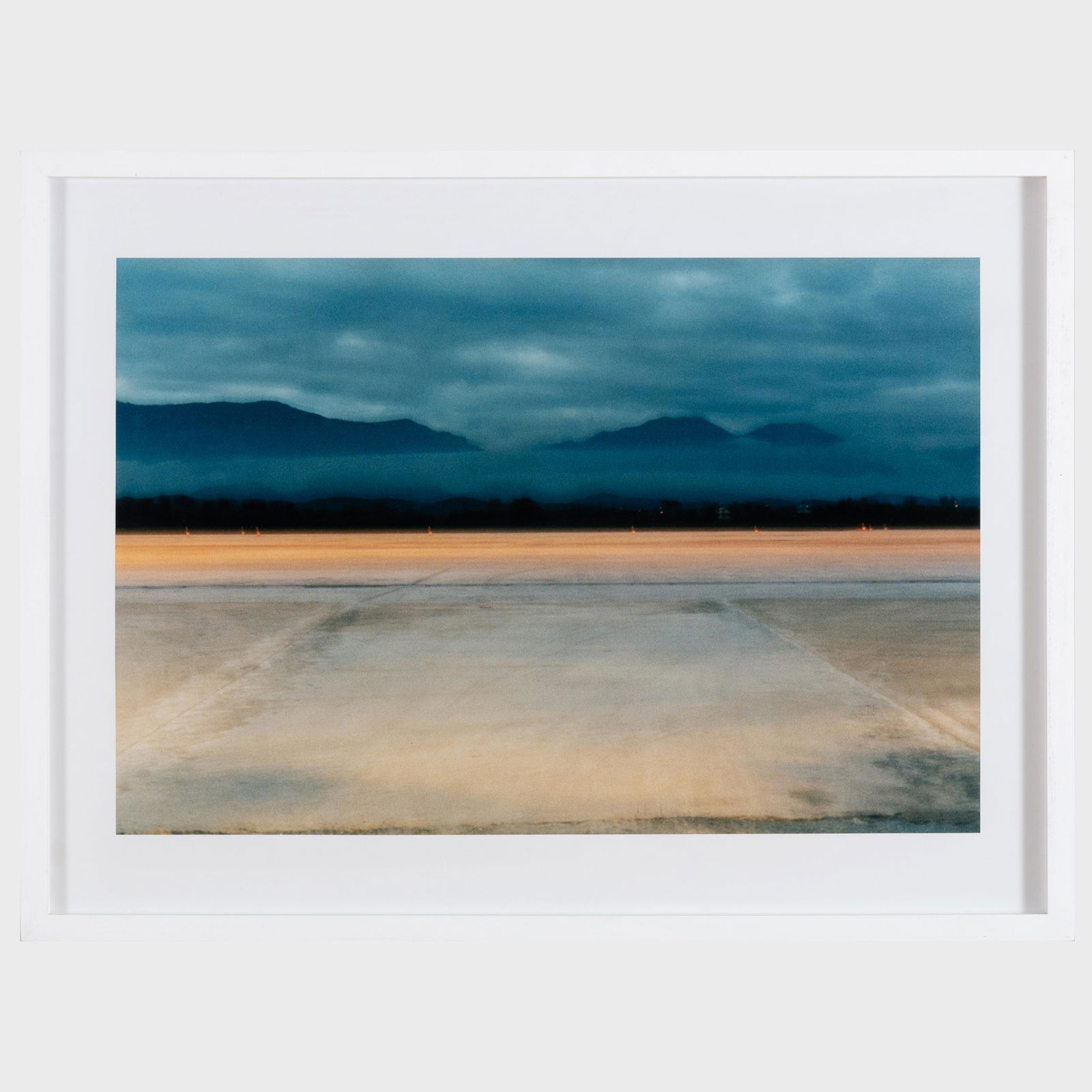 Anri Sala (b. 1974): Airport: Anri Sala (b. 1974): Airport Chromogenic print mounted on metal, 2005, unsigned, number 37 of 60, with label from Alexander and Bonin, NY. 20 1/2 x 27 1/2 in. (image), 21 1/2 x 28 1/2 in. (frame).