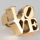 Robert Indiana (1928-2018): Love Ring