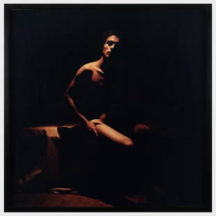 Mona Kuhn (b. 1969): Orpheus: Mona Kuhn (b. 1969): Orpheus Chromogenic print, 2006, signed, dated and numbered 6/8 on the reverse, with label from M+B, Los Angeles. 30 x 30 in. (image), 31 1/2 x 31 1/2 in. (frame).