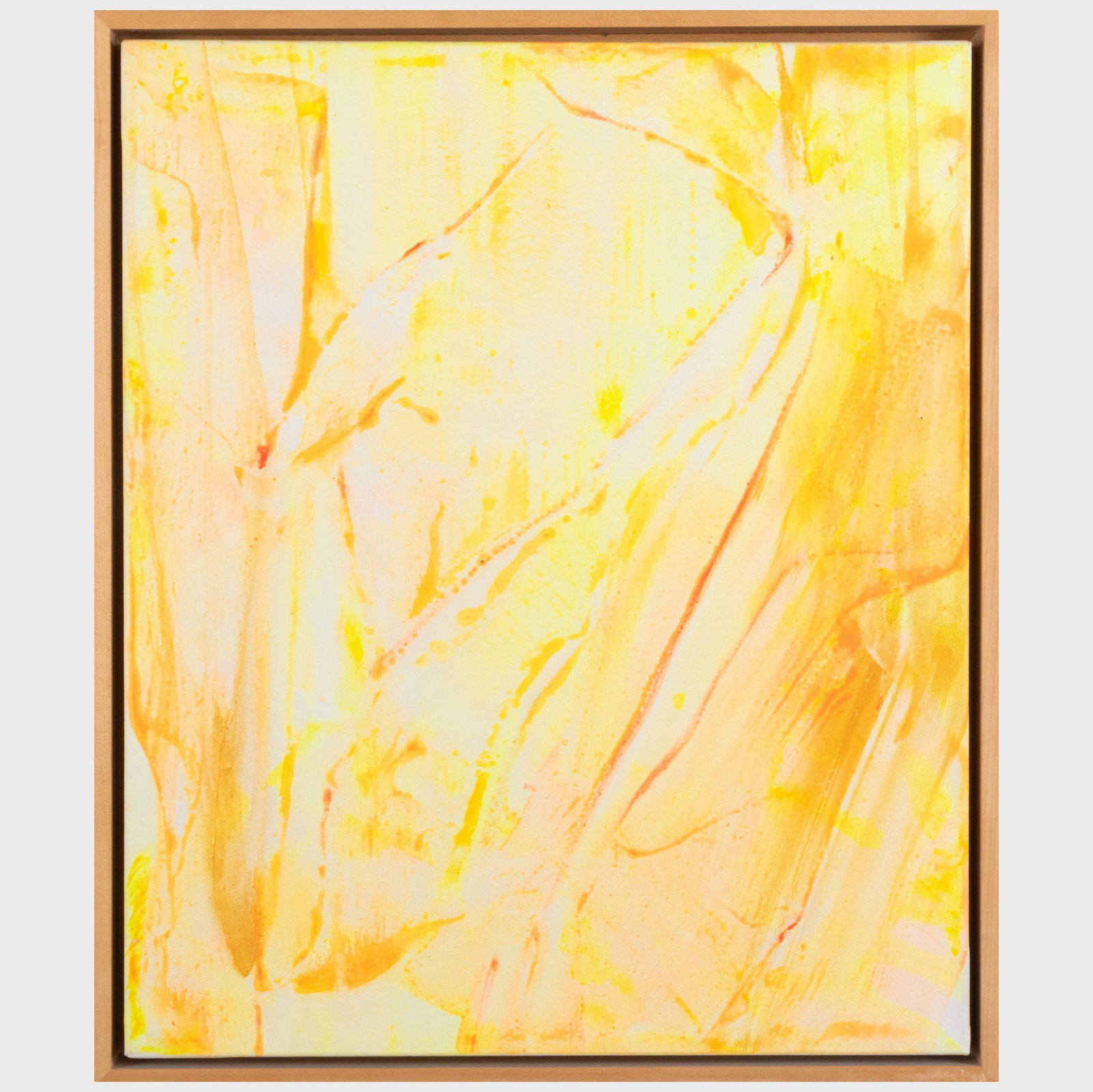 Roy Lerner (b. 1954-2023): All Yellow (1 of 3)
