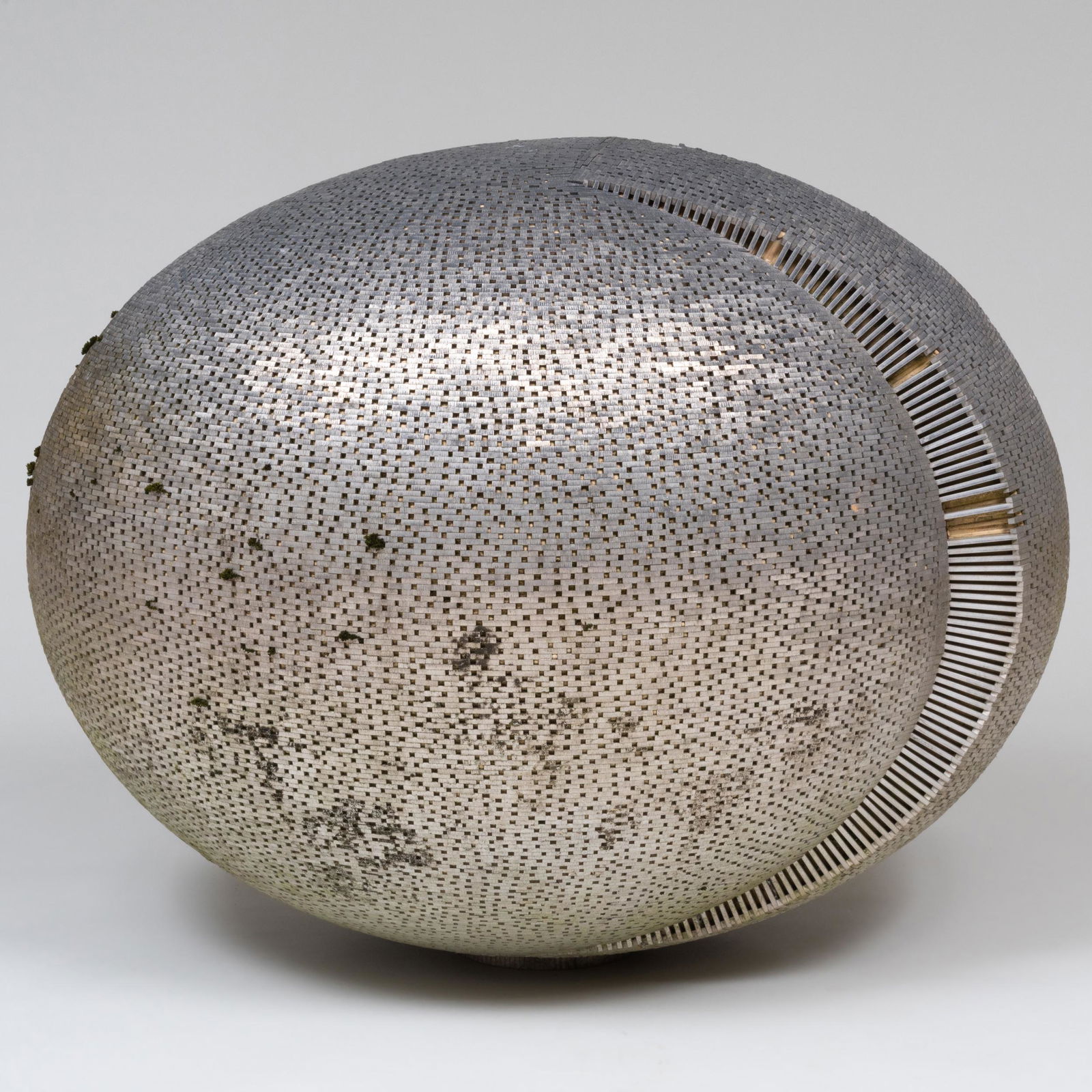 Dusan Dzamonja (1928-2009): Untitled: Dusan Dzamonja (1928-2009): Untitled Aluminum and polyester, 1990, with the incised monogram, dated and numbered 2/3 on the underside. 40 in. (diameter). Note: A similar outdoor sculpture titled Sculp