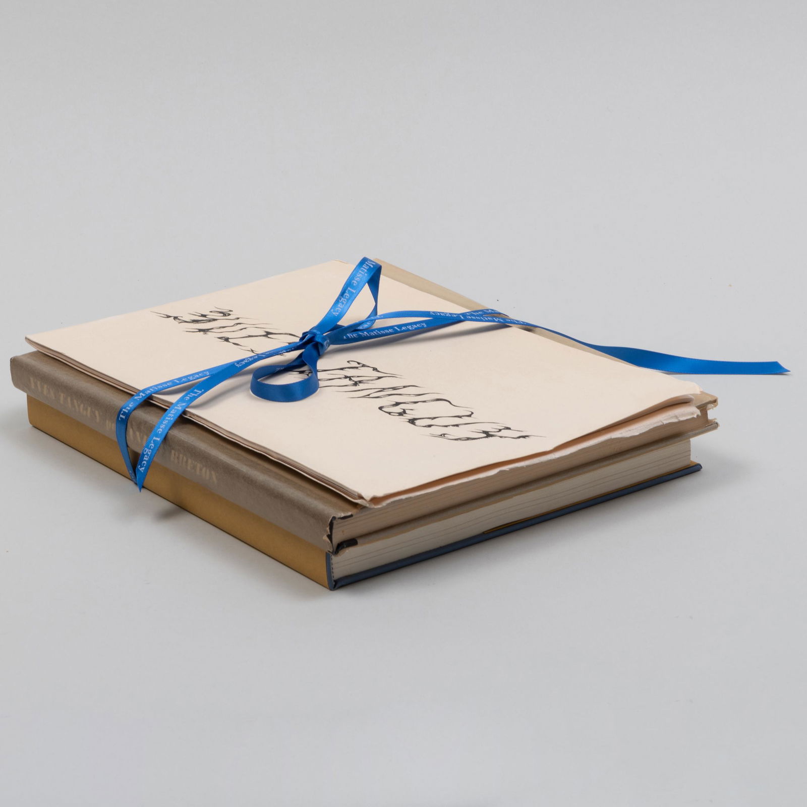 Yves Tanguy par Andre Breton; Yves Tanguy, Un Recueil de ses oeuvres; and Yves Tanguy Exhibition: Yves Tanguy par Andre Breton; Yves Tanguy, Un Recueil de ses oeuvres; and Yves Tanguy Exhibition Catalogue Yves Tanguy par Andre Breton, 1946, from the total edition of 1200 (there was also a deluxe e