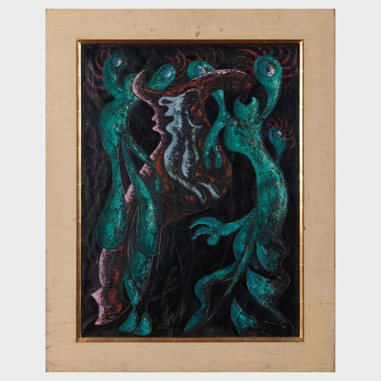 Frederic Karoly (1898-1987): Conception Pre-Adamique (1 of 6)