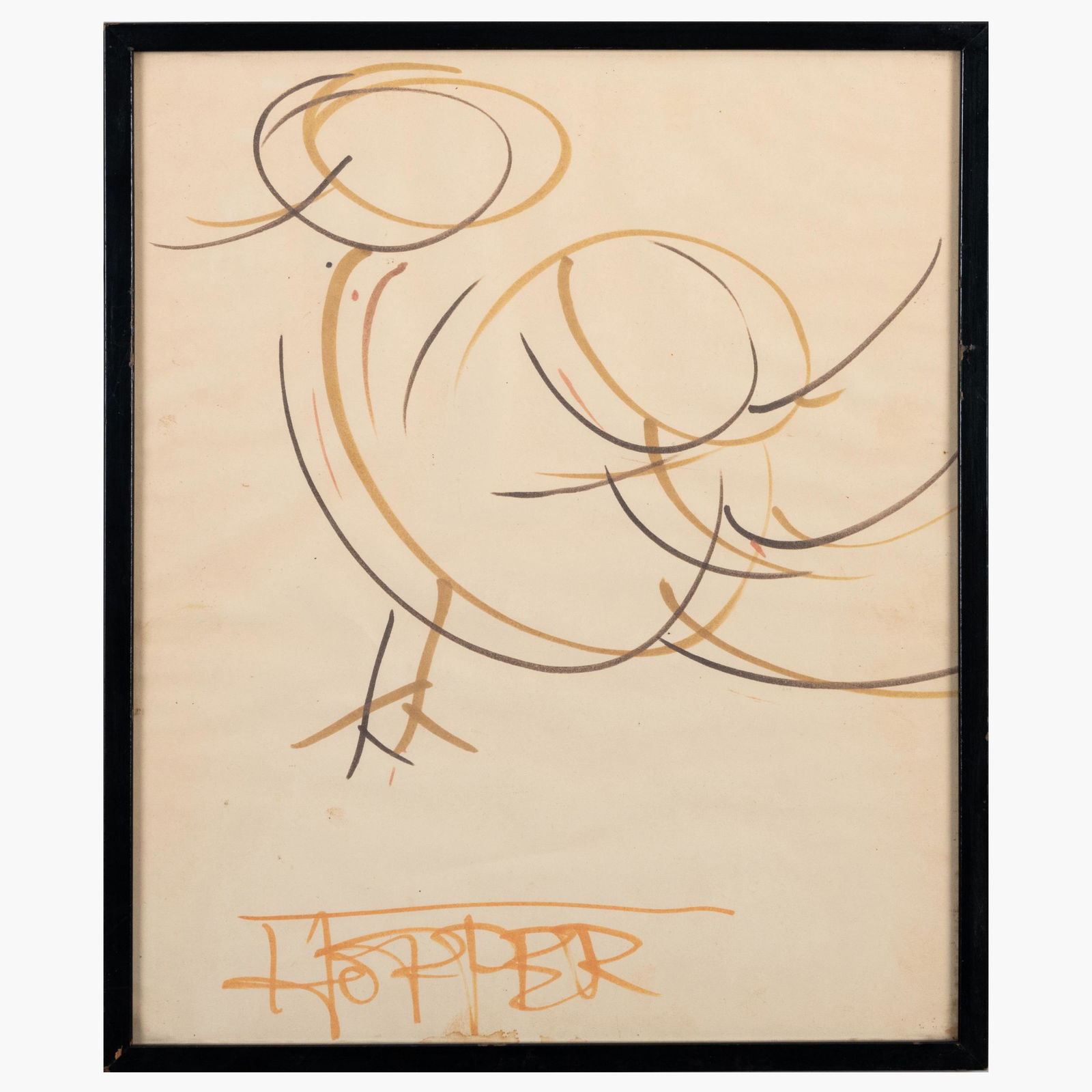 Dennis Hopper (1936-2010): Three Childhood Drawings (1 of 9)