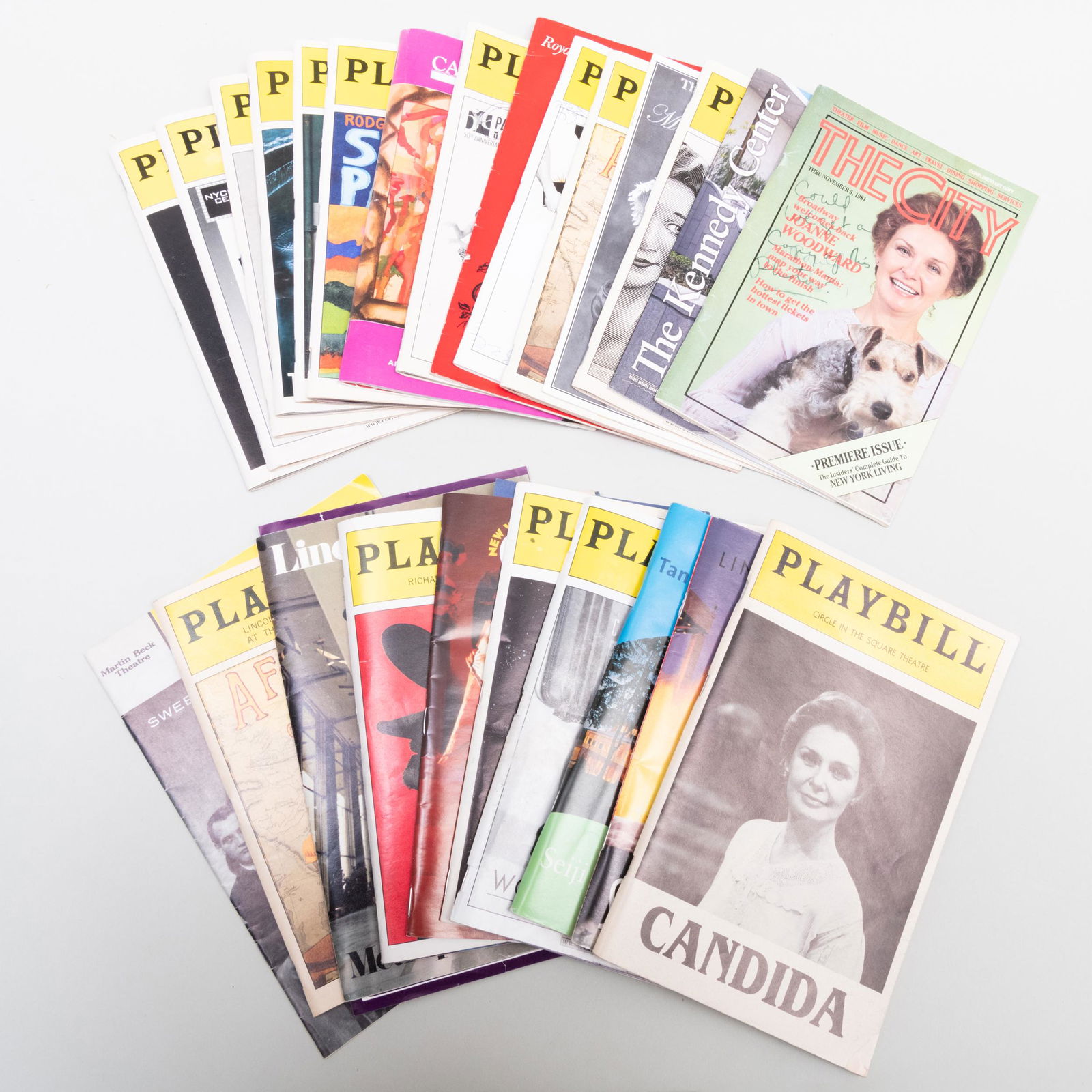 Miscellaneous Group of Playbills (1 of 19)