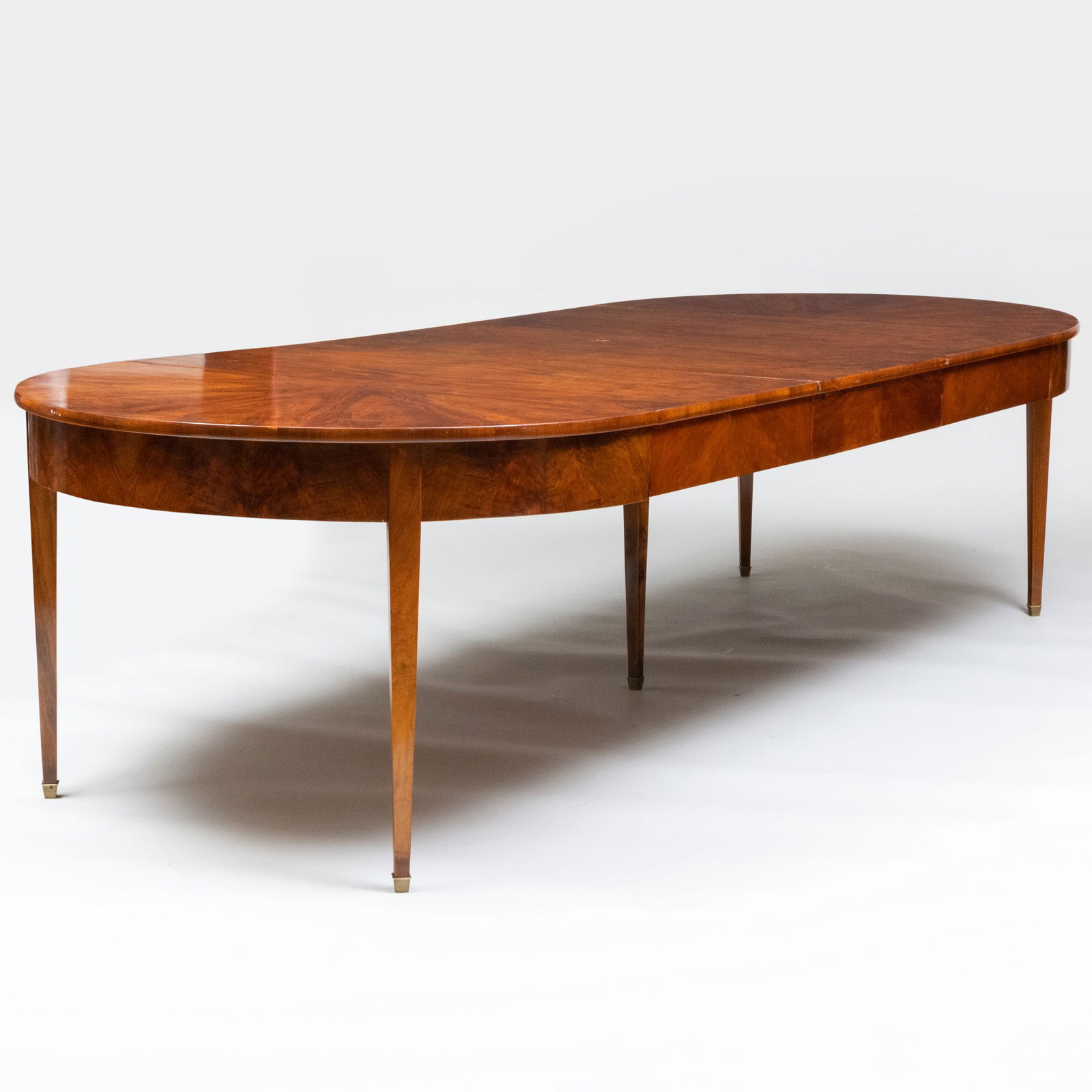 Biedermeier Black Walnut Extension Dining Table (1 of 11)