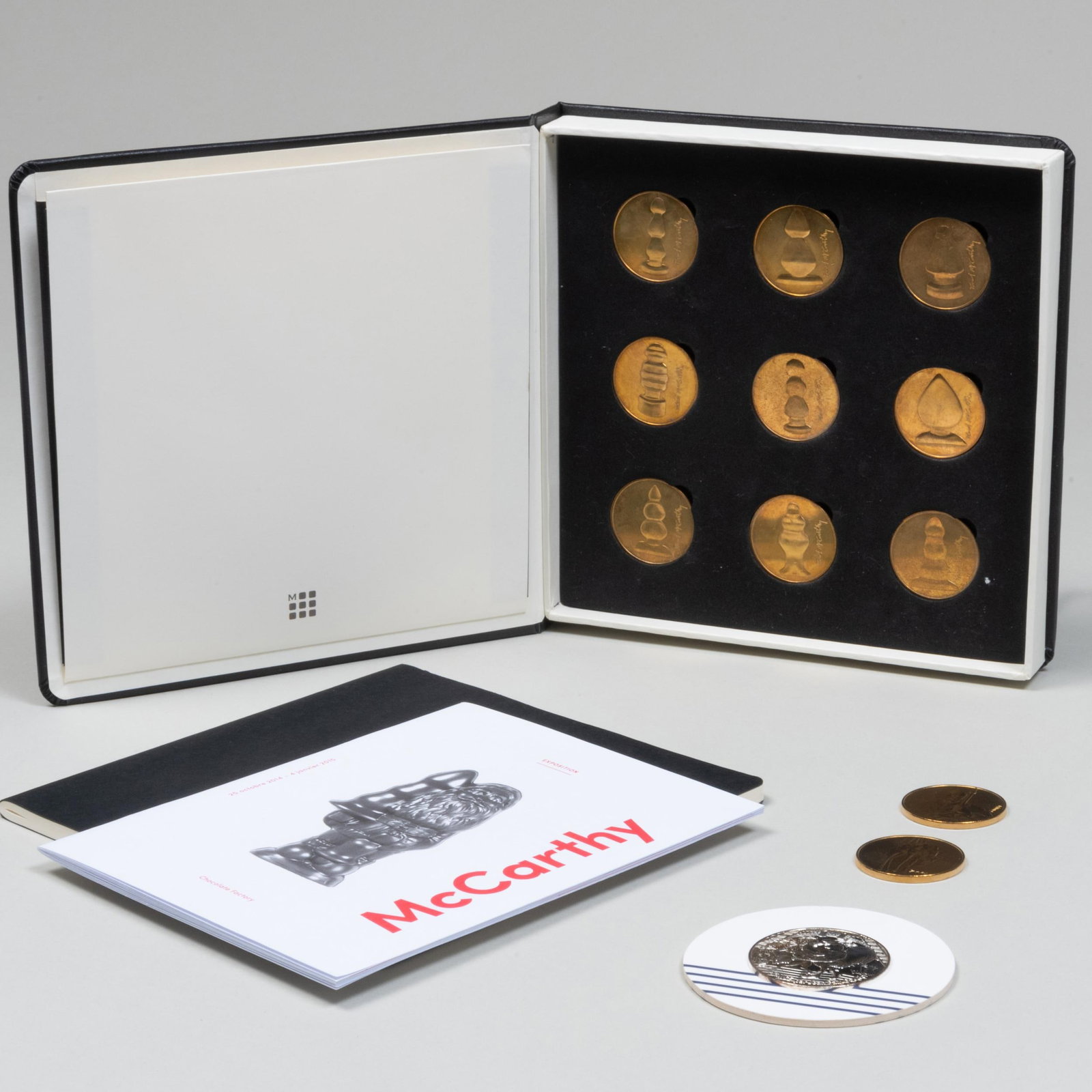 Paul McCarthy Plug Coin Collection, a  Jean Paul Gaultier Coin and Two Mauricio Catalan Coins, for (1 of 16)