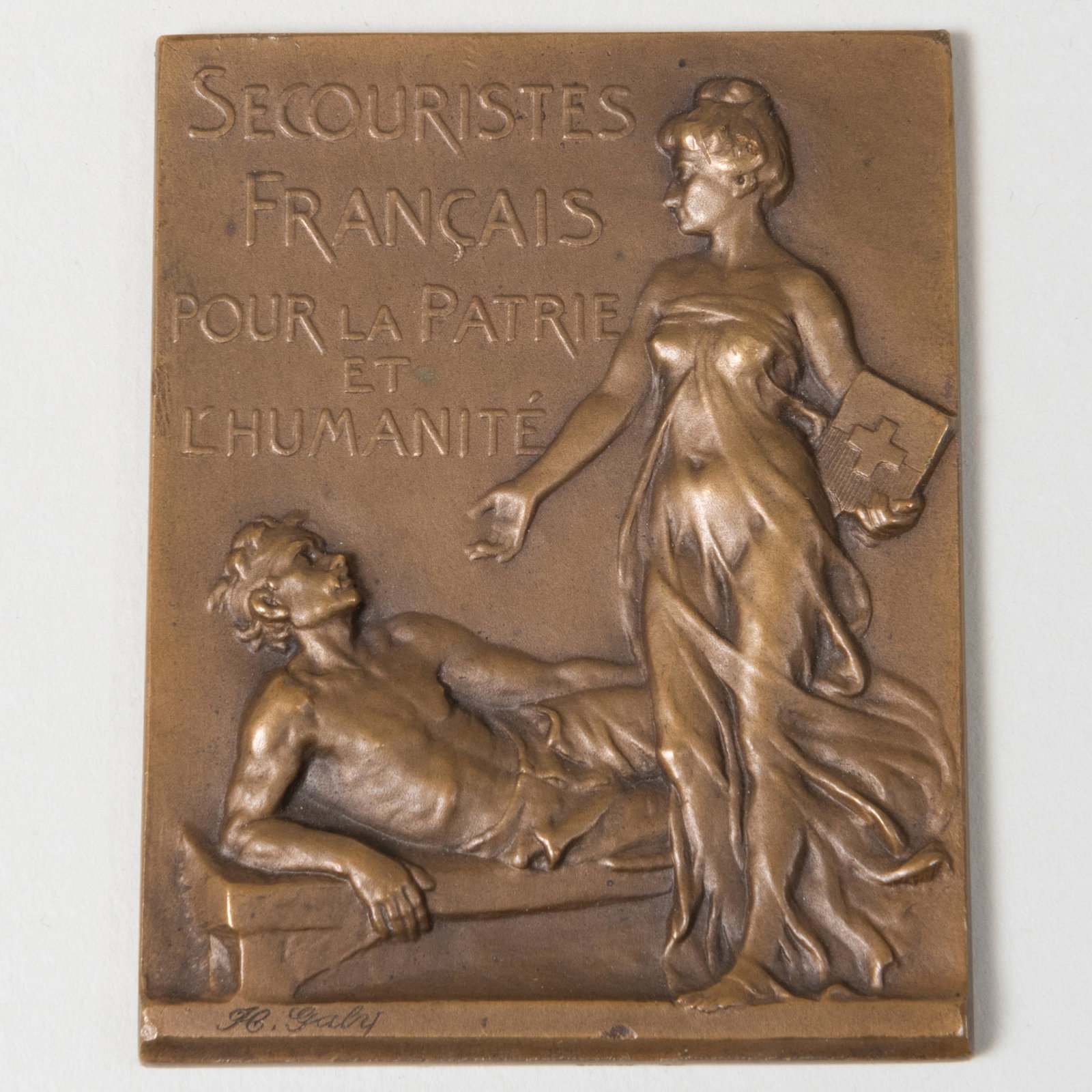 Hippolyte Marius Galy (1847-1929): Secouristes Francais Pour La Patrie et L'Humanite (1 of 5)