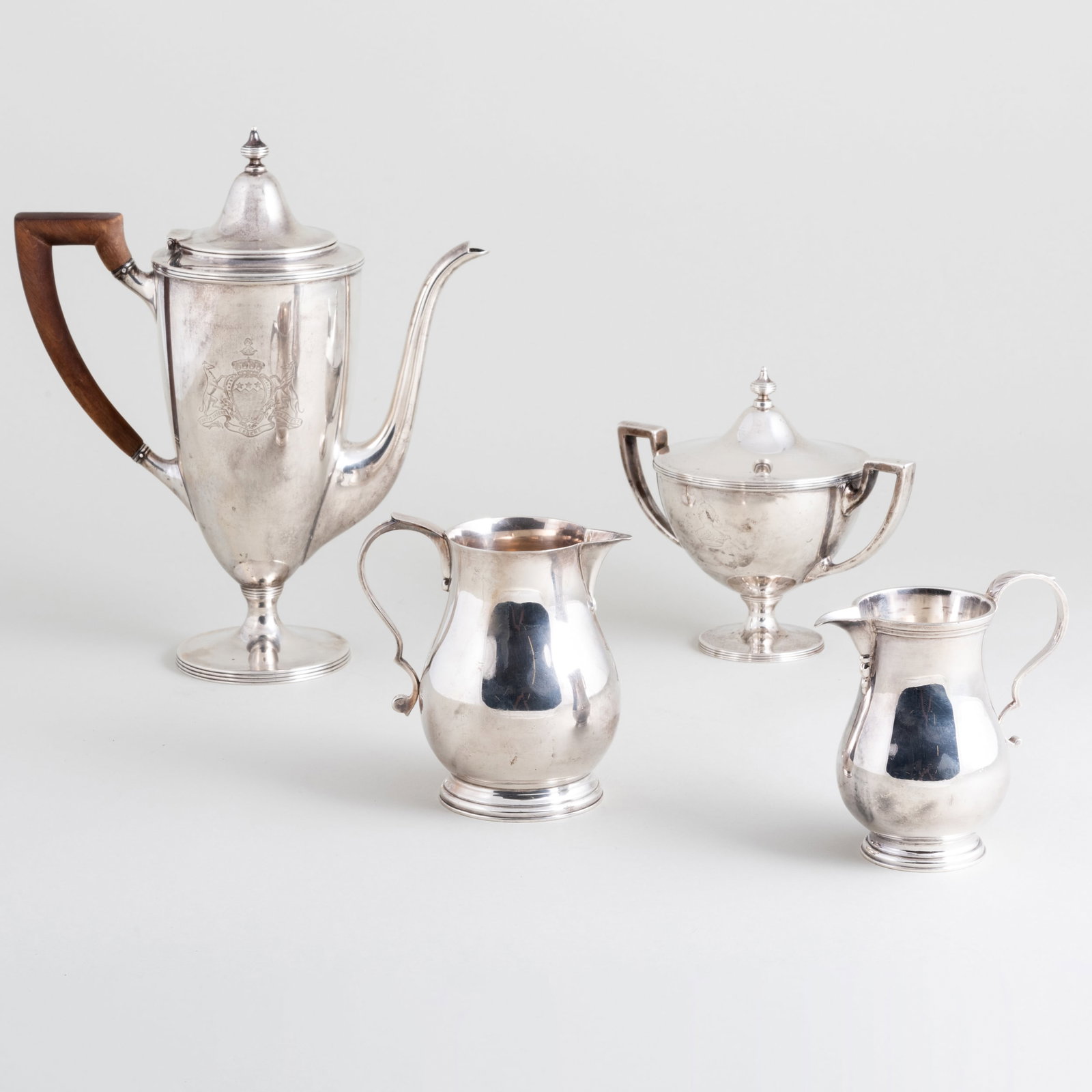 Group of Silver Tea and Coffee Wares (1 of 20)