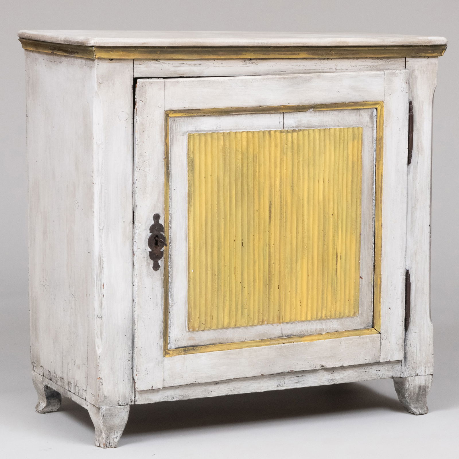 Scandinavian Provincial Painted Side Cabinet (1 of 11)
