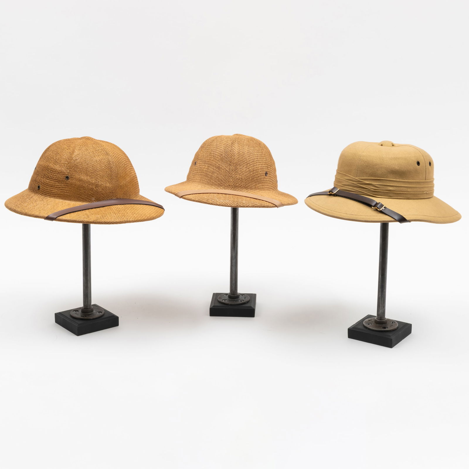 Group of Three Safari Hats (1 of 12)
