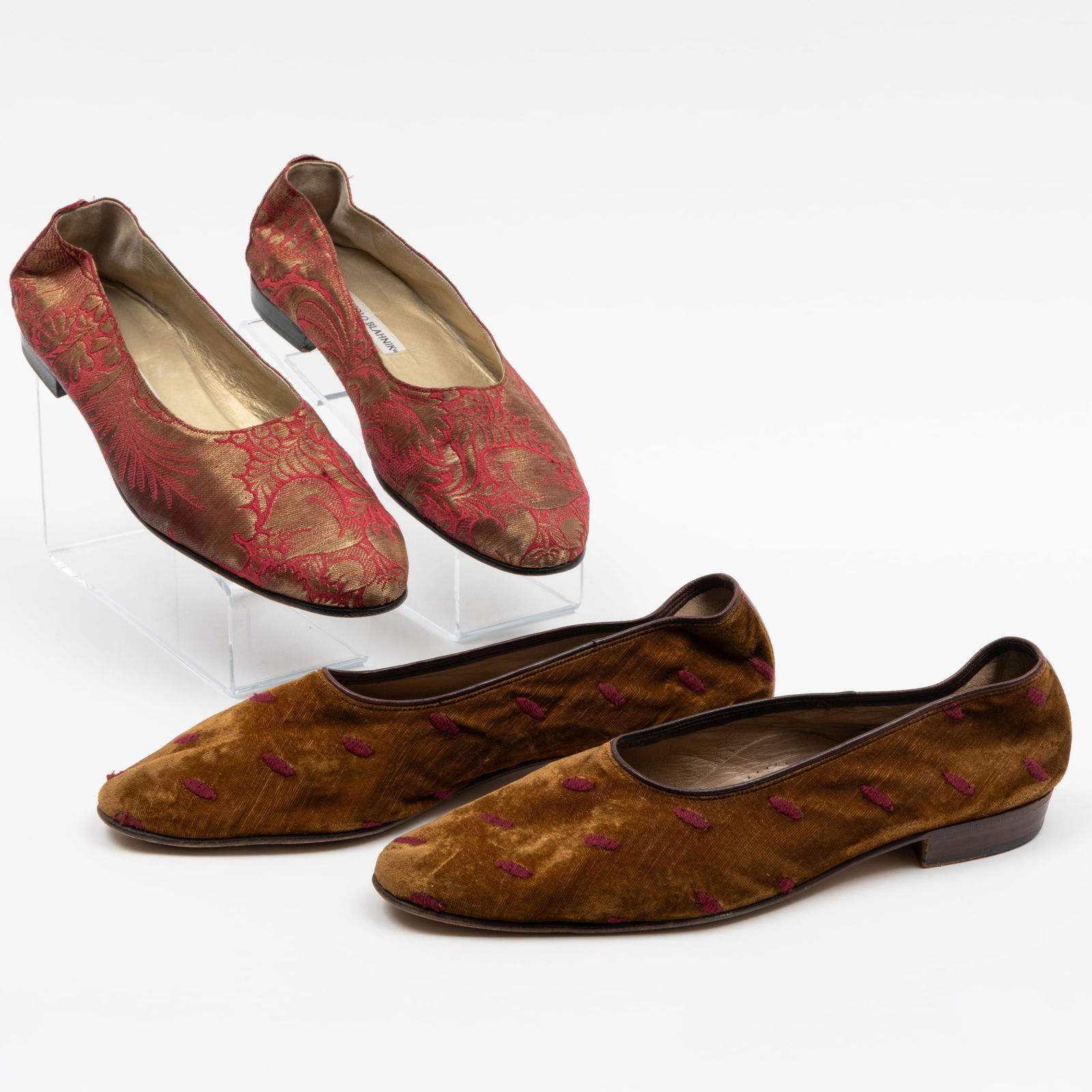 Two Pairs of Manolo Blahnik Shoes (1 of 11)