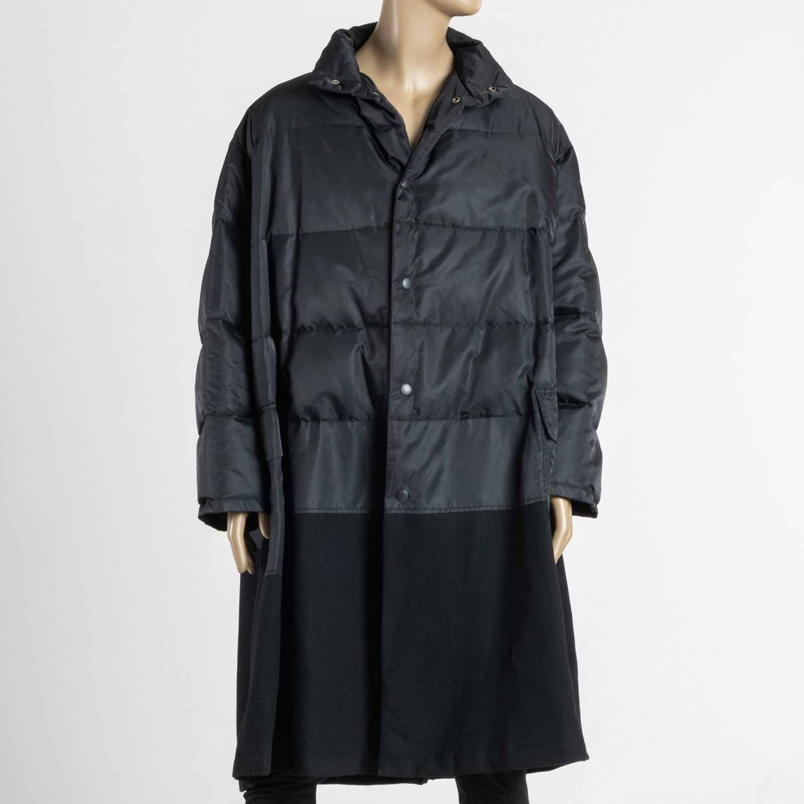 Yohji Yamamoto Black Puffer Coat (1 of 8)