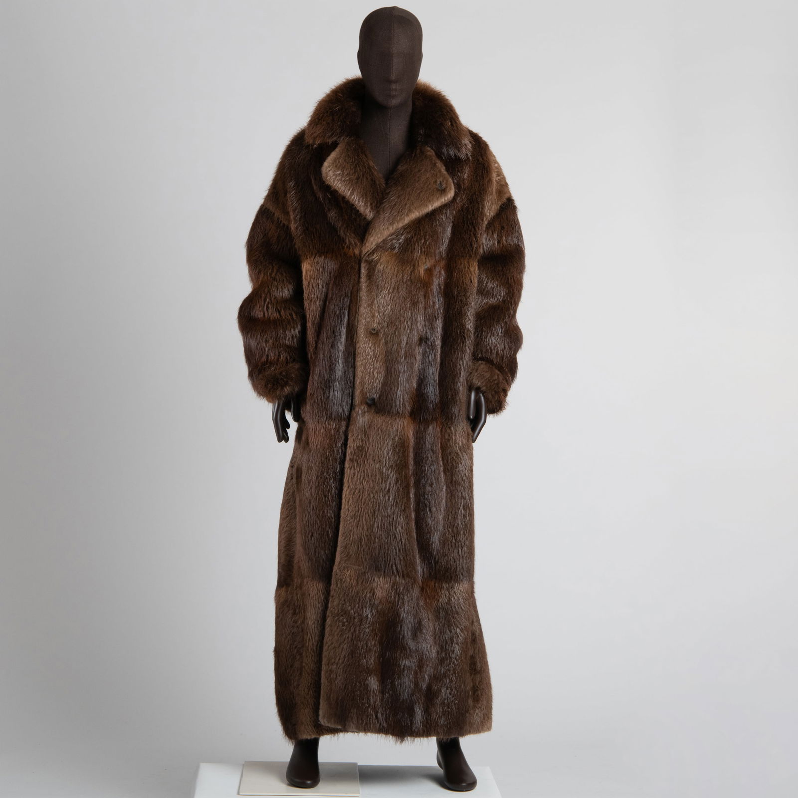Fendi Alta Moda Castor Fur Overcoat (1 of 10)