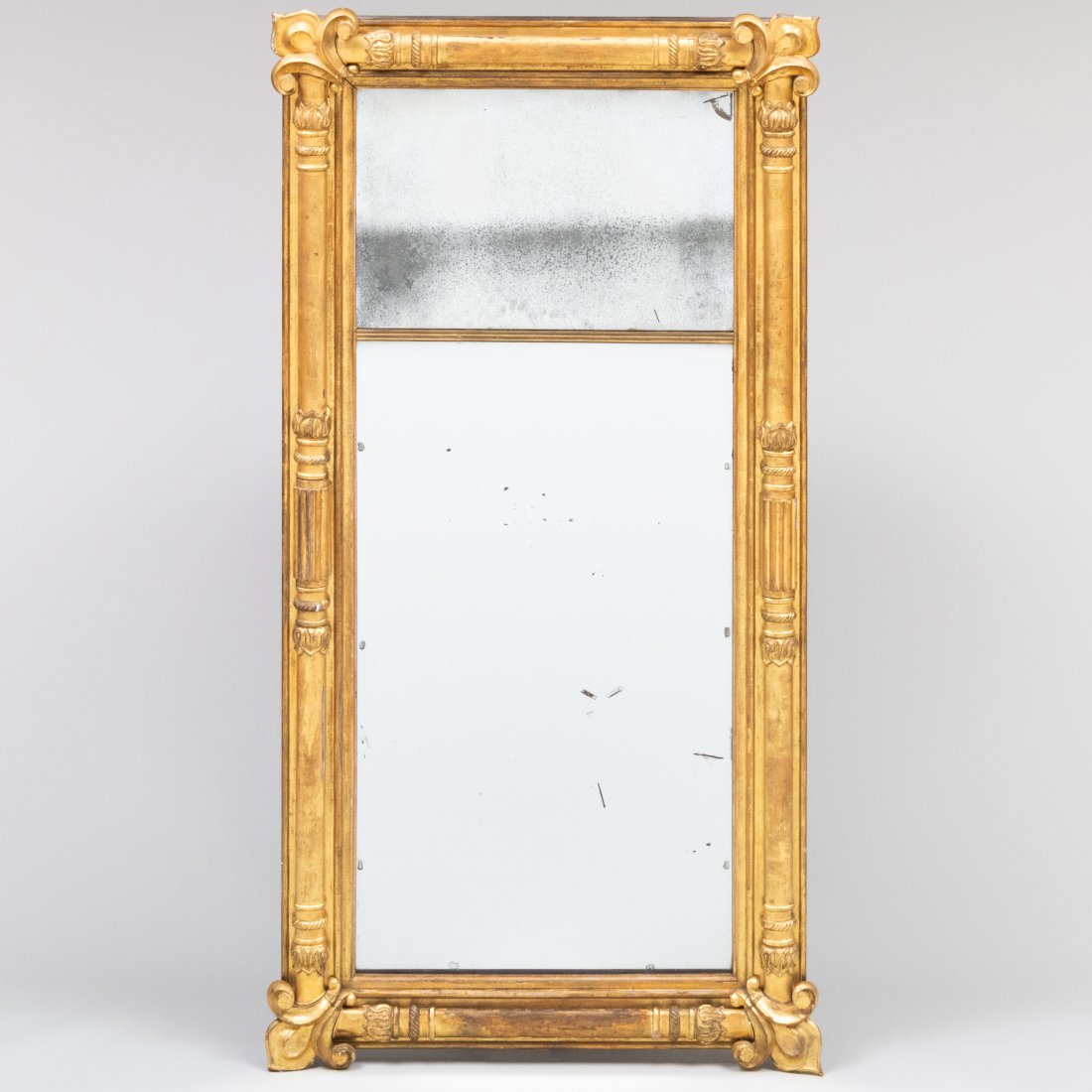 Napoleon III Giltwood Pier Mirror: Napoleon III Giltwood Pier Mirror5 ft. 7 in. x 34 in.The Collection of AndrÃ© Leon Talley