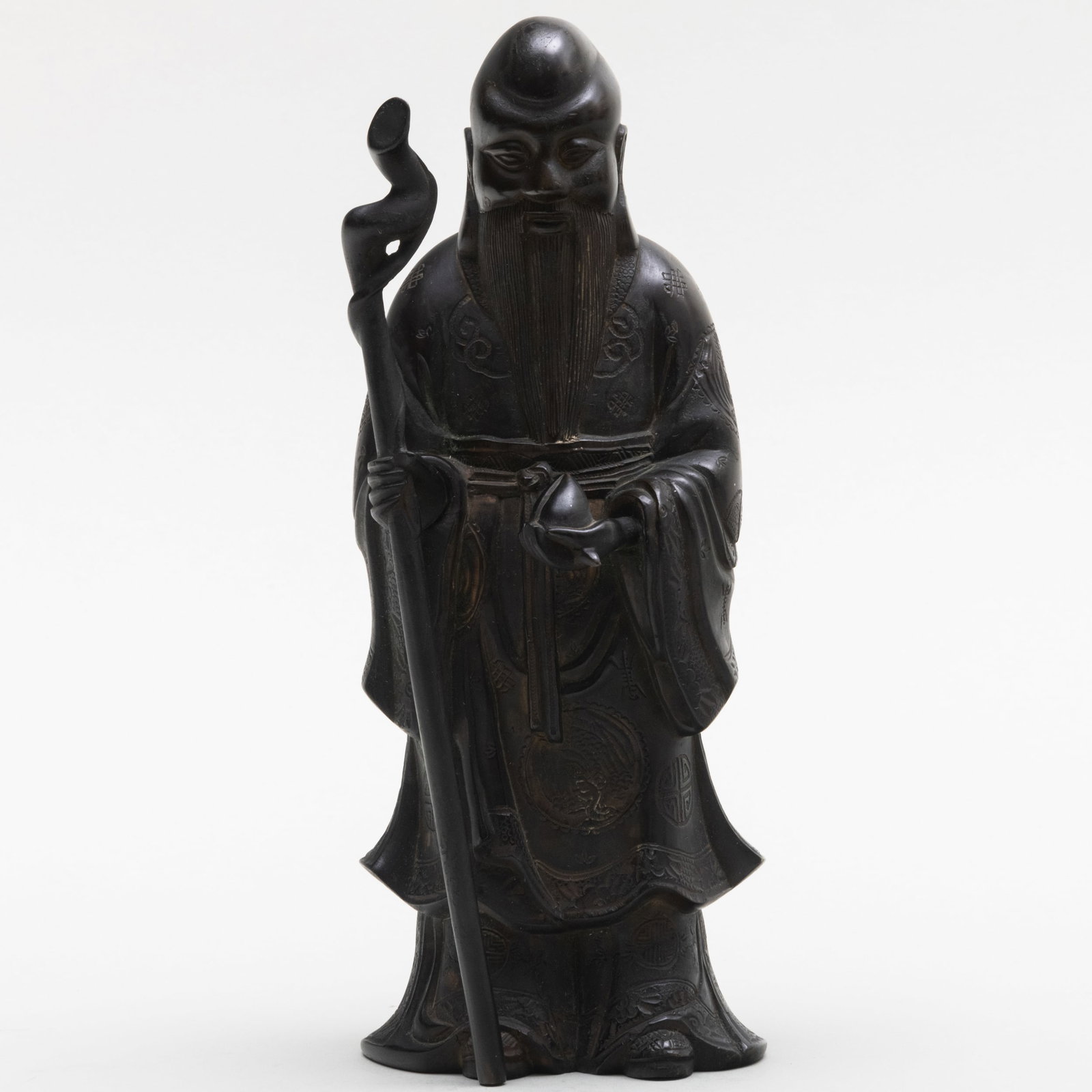 Chinese Bronze Figure of a Luohan (1 of 11)