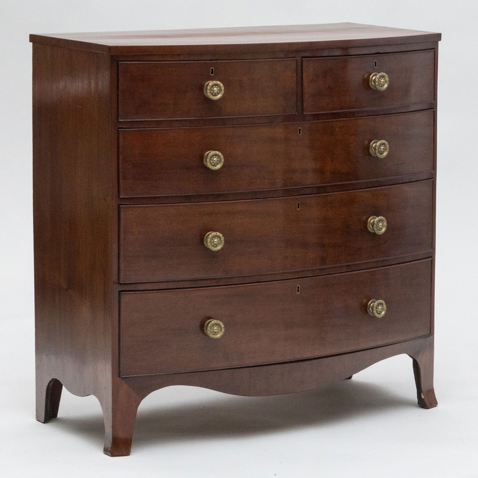 Regency Mahogany Chest of Drawers (1 of 8)