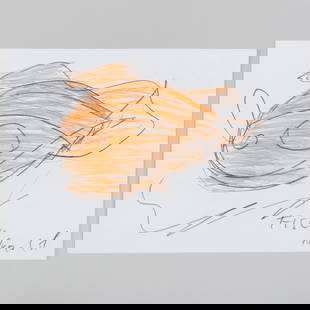 Arnold Schmidt (1930 -1993): Fisch; and Untitled: Arnold Schmidt (1930 -1993): Fisch; and Untitled Two pencil and colored pencil on paper, both signed 'Arnold', Fisch titled and with a pencil sketch on the reverse. 8 1/4 x 11 5/8 in. (sheet), 11 5/8