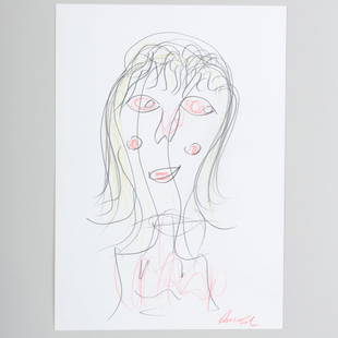 Arnold Schmidt (1930 - 1993): Untitled; Untitled; and Untitled: Arnold Schmidt (1930 - 1993): Untitled; Untitled; and Untitled Three colored pencil and pencil on paper, all signed 'Arnold', one indistinctly dated. All 11 5/8 x 8 1/4 in. (sheet), unframed. Collecti