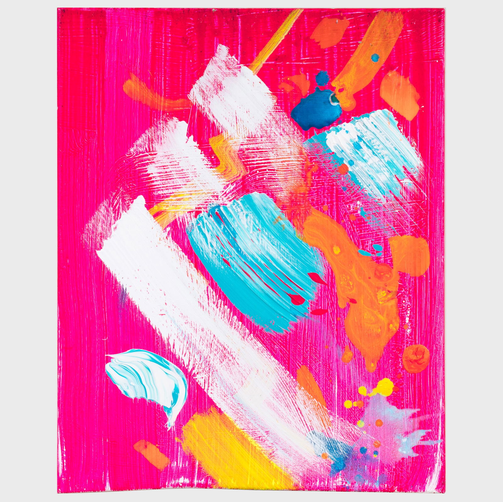 Brendan Cass (b. 1974): Magenta Abstract (1 of 3)