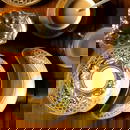 Le Tallec Gilt-Decorated Porcelain Service