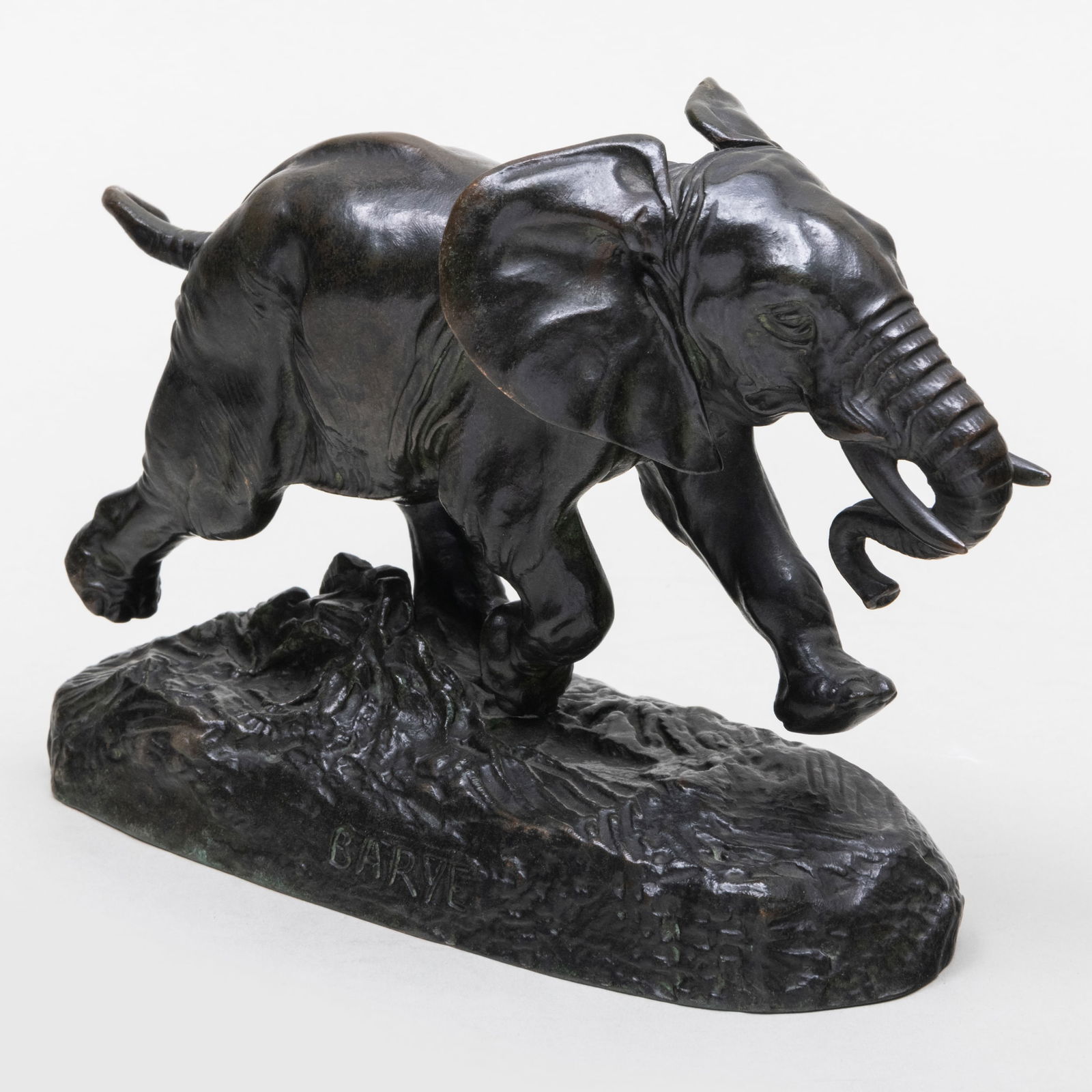 After Antoine-Louis Barye (1795-1875): Senegal Elephant       (1 of 7)