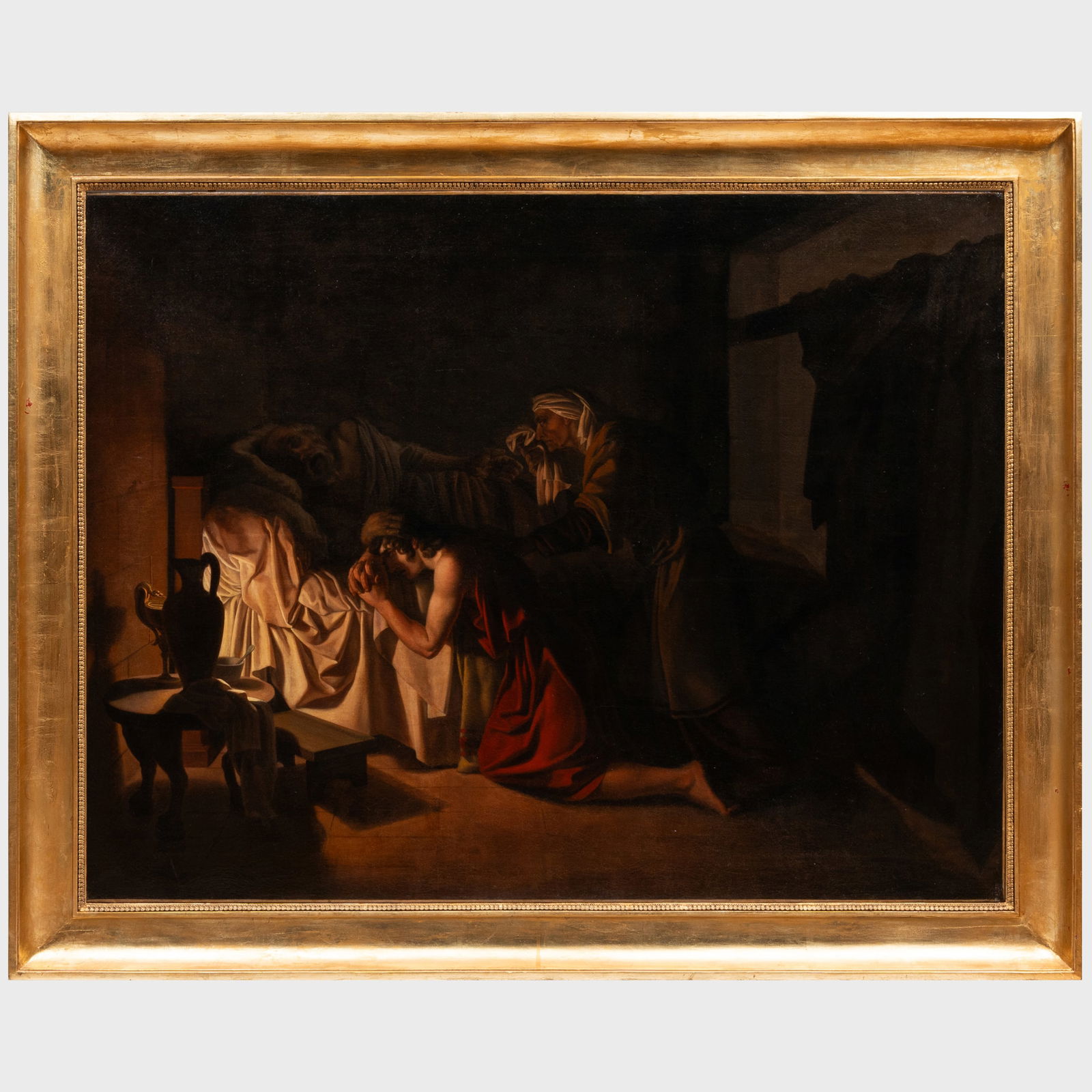 Jean-Jacques-Augustin-Raymond Aubert (1781-1857): Death of Socrates (1 of 2)