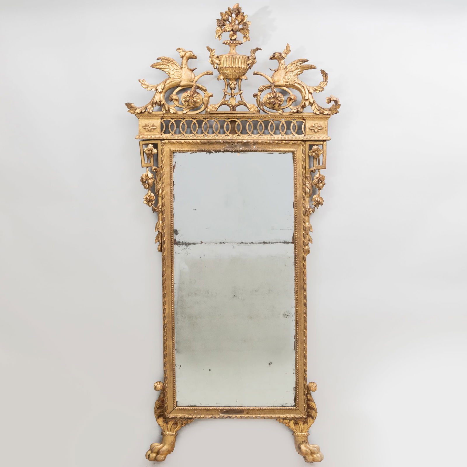 Fine Italian Neoclassical Giltwood Mirror (1 of 6)