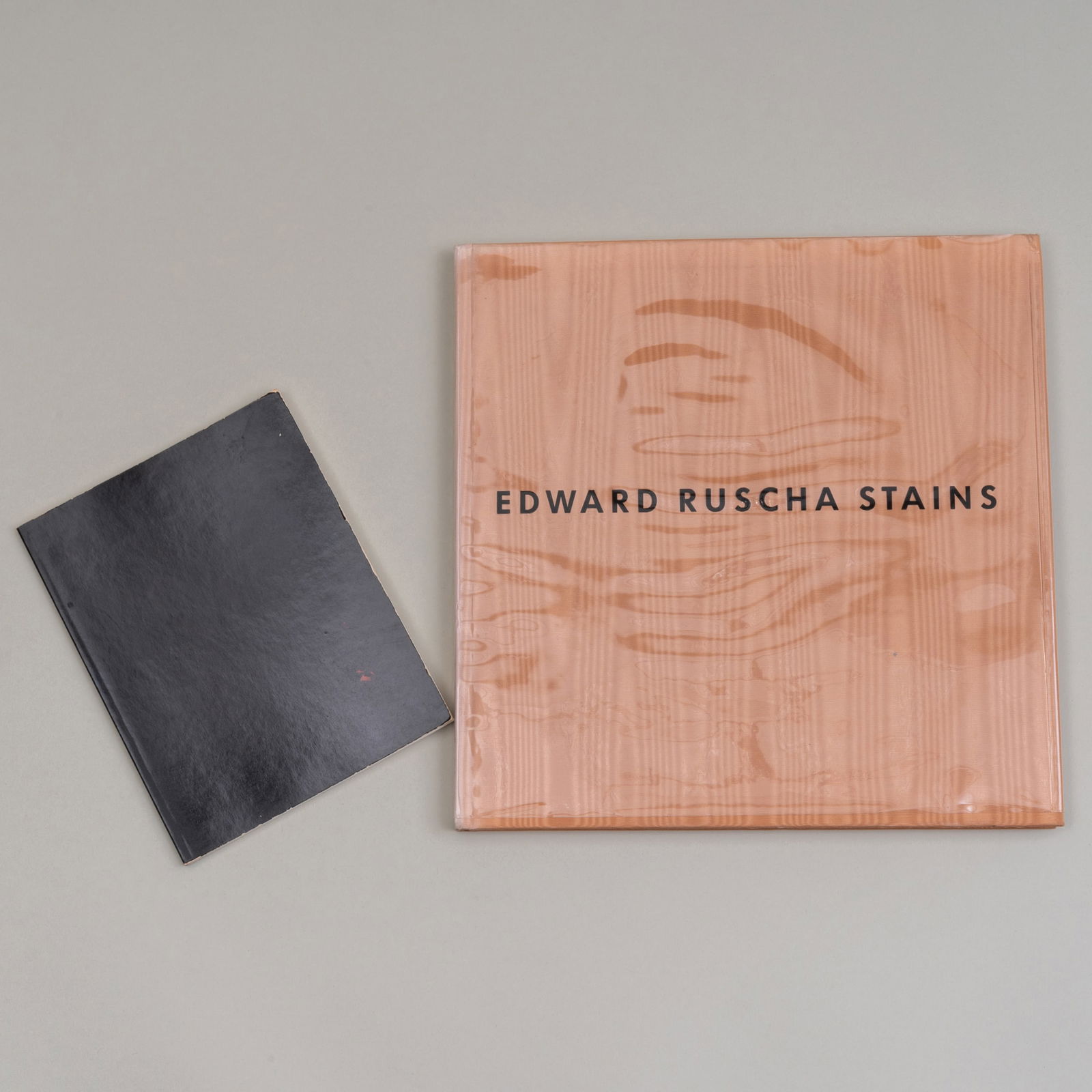 Ed Ruscha (b. 1937): Stains; and A Few Palm Trees: Ed Ruscha (b. 1937): Stains; and A Few Palm Trees Two bound books, 1992 and 1971. Collection of Bernice Rose. Property from the Collection of Bernice Rose