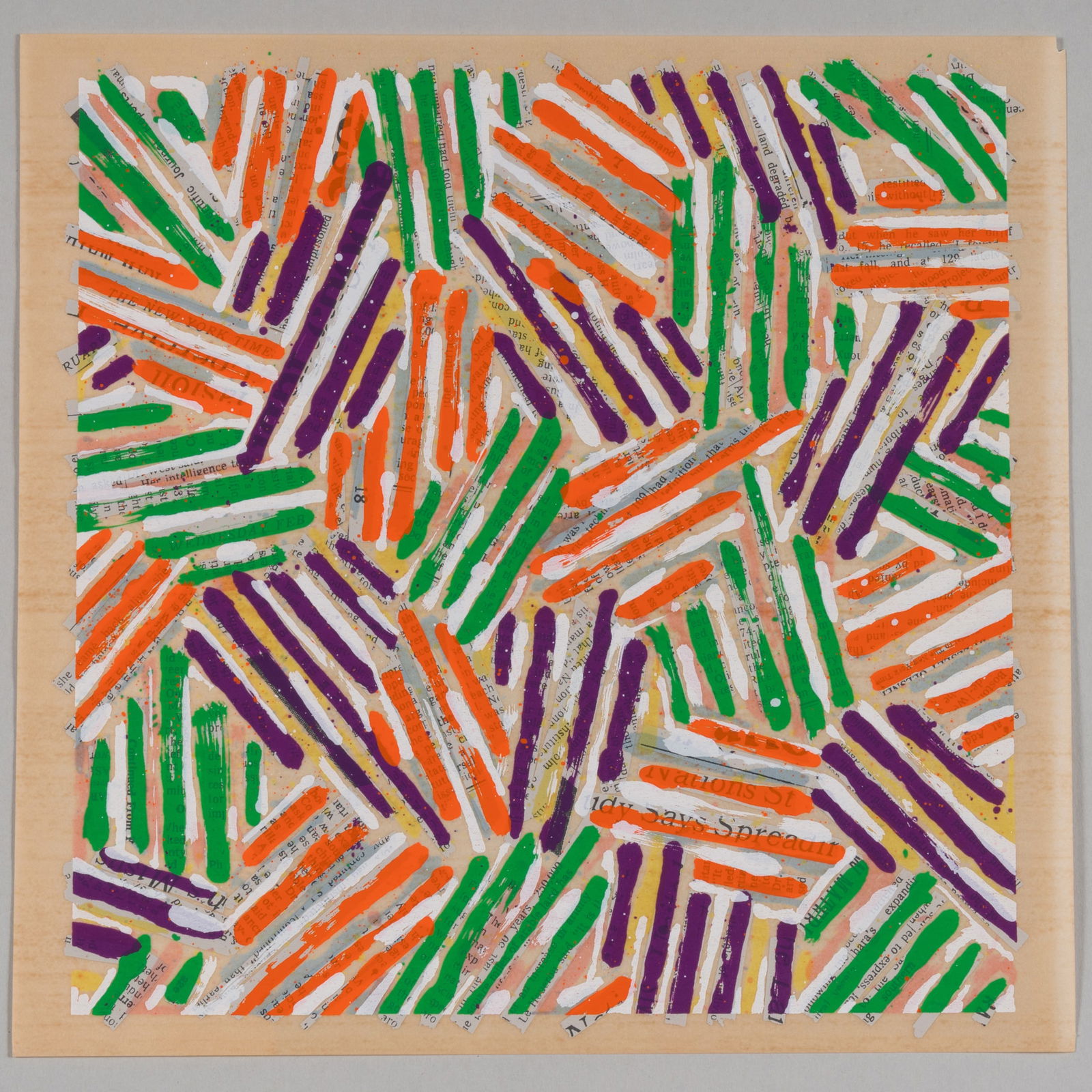 Jasper Johns (b. 1930): Untitled (1 of 8)