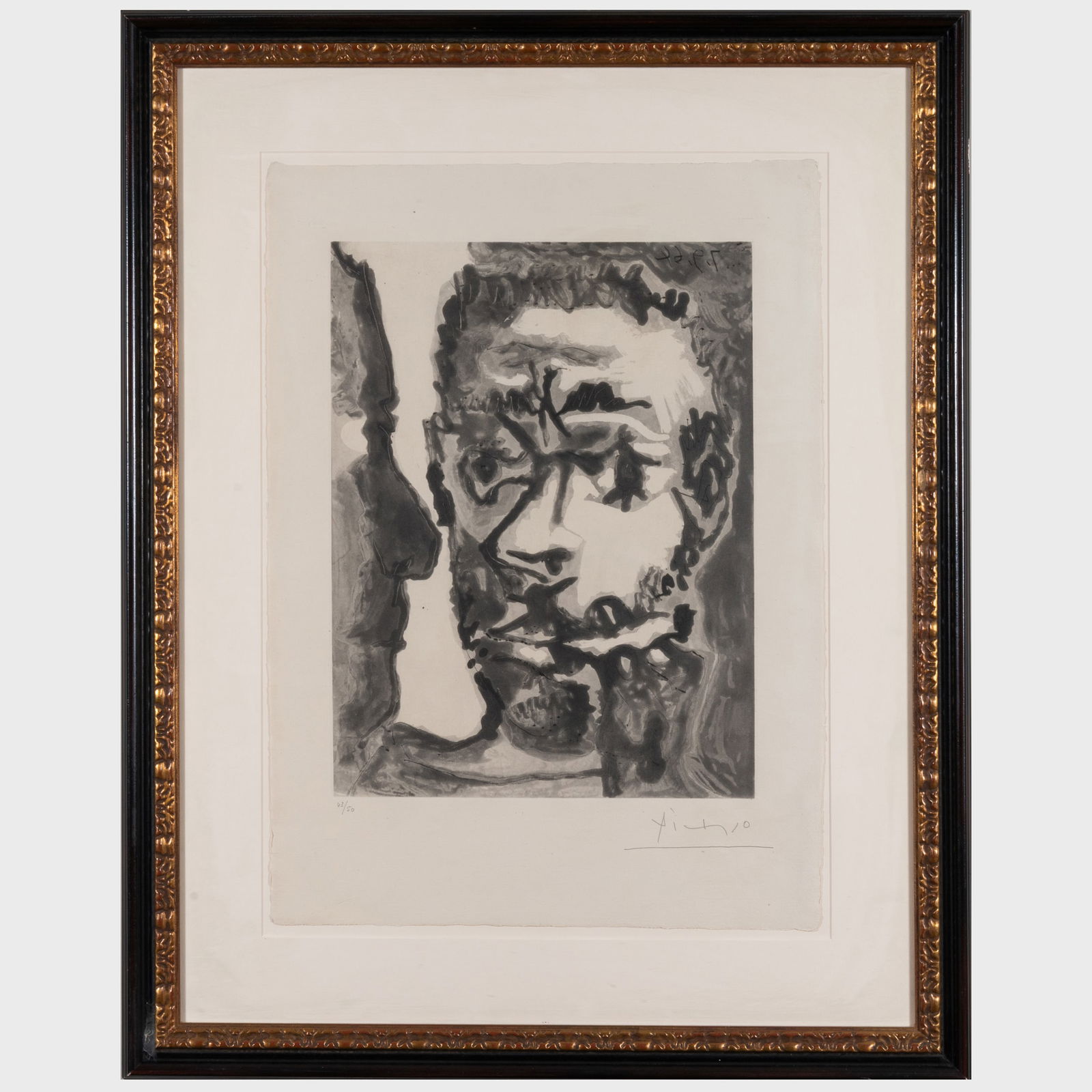 Pablo Picasso (1881-1973): Tete en Profil (1 of 5)