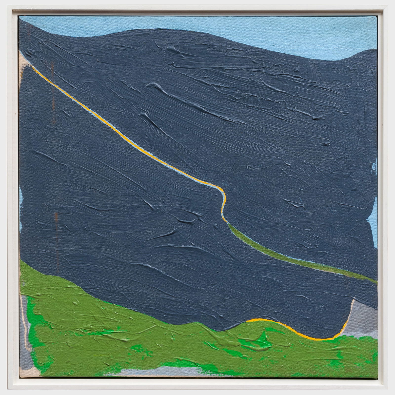 Jack Roth (1927-2004): Untitled: Jack Roth (1927-2004): Untitled Oil on canvas, unsigned. 18 x 18 in., 19 1/4 x 19 1/4 in. (frame). Estate of the artist.