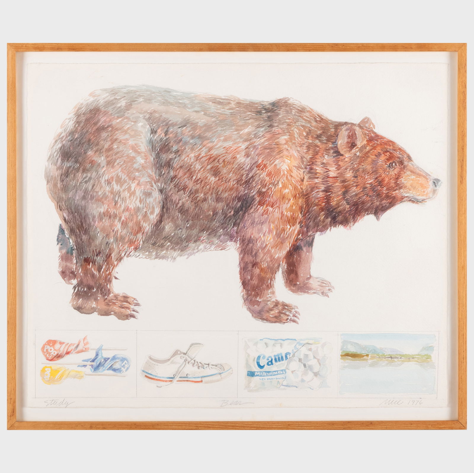 Don Nice (1932-2019): Bear Study (1 of 5)