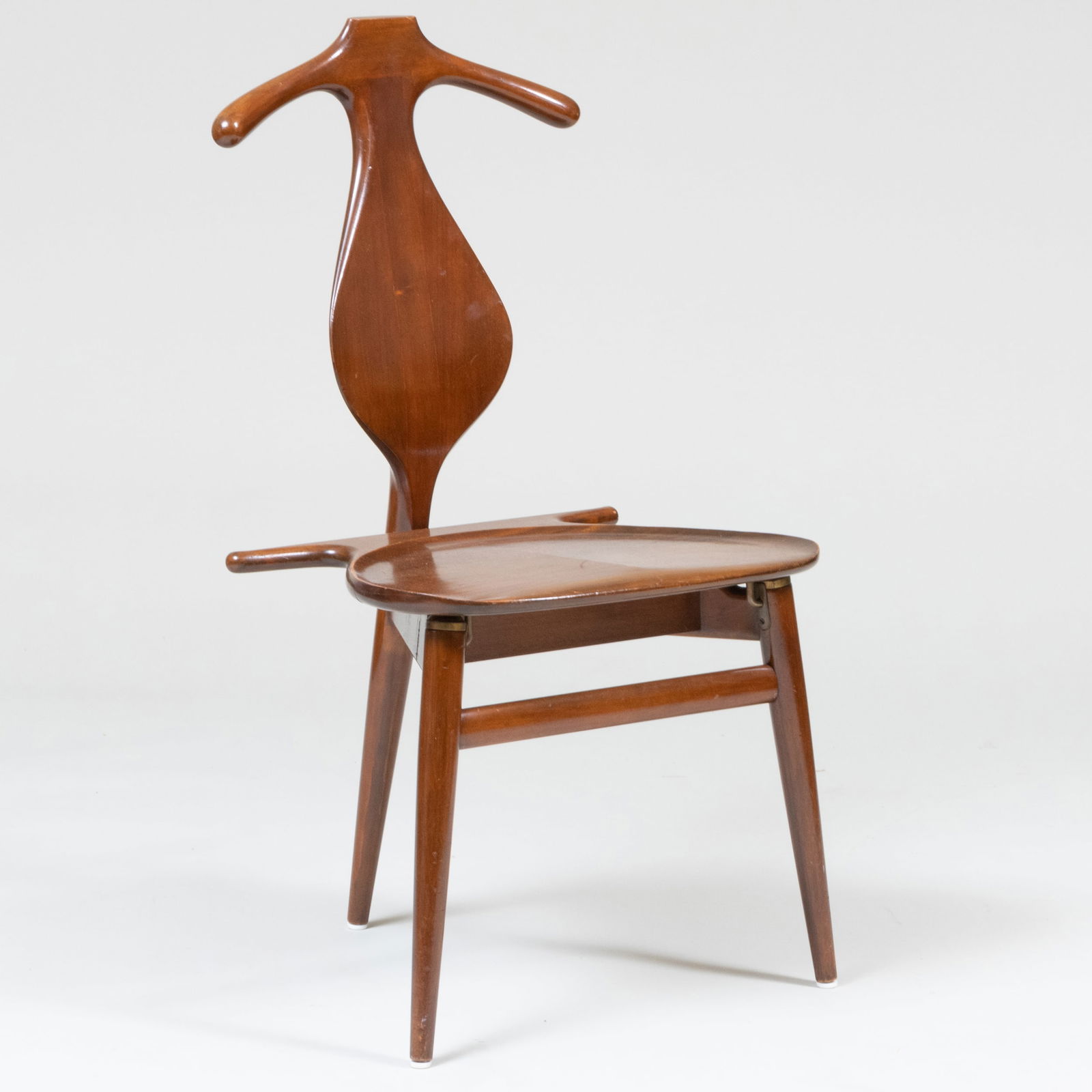 Hans Wegner for Johannes Hansen Teak Valet 'PP 250' Chair (1 of 10)