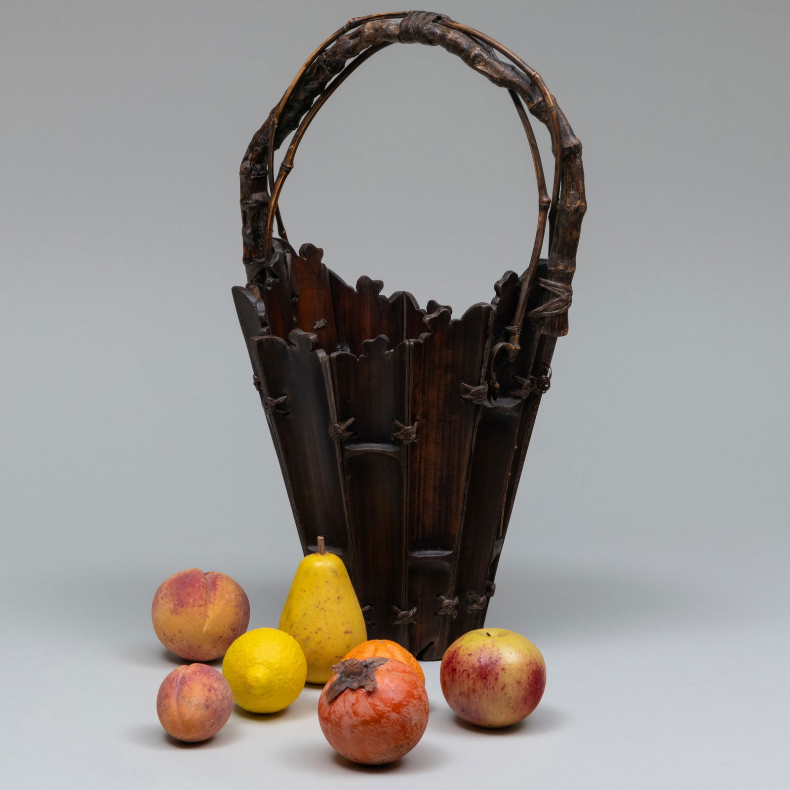 Japanese Bamboo Ikebana Basket (1 of 13)