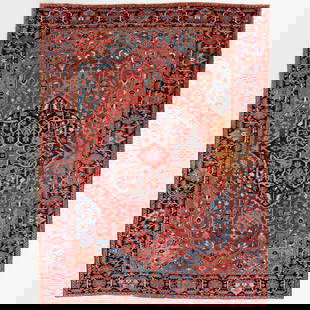Persian Heriz Carpet: Persian Heriz Carpet Approximately 11 ft. 7 in. x 8 ft. 6 in. Property from a Private New York Collection