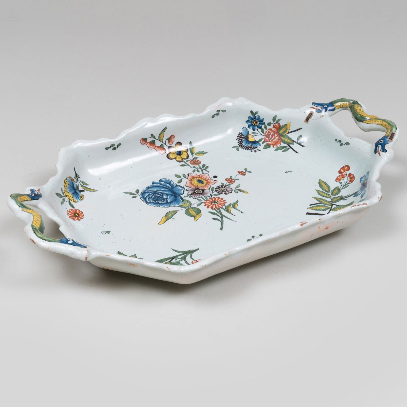 Rouen Faience Dish (1 of 6)