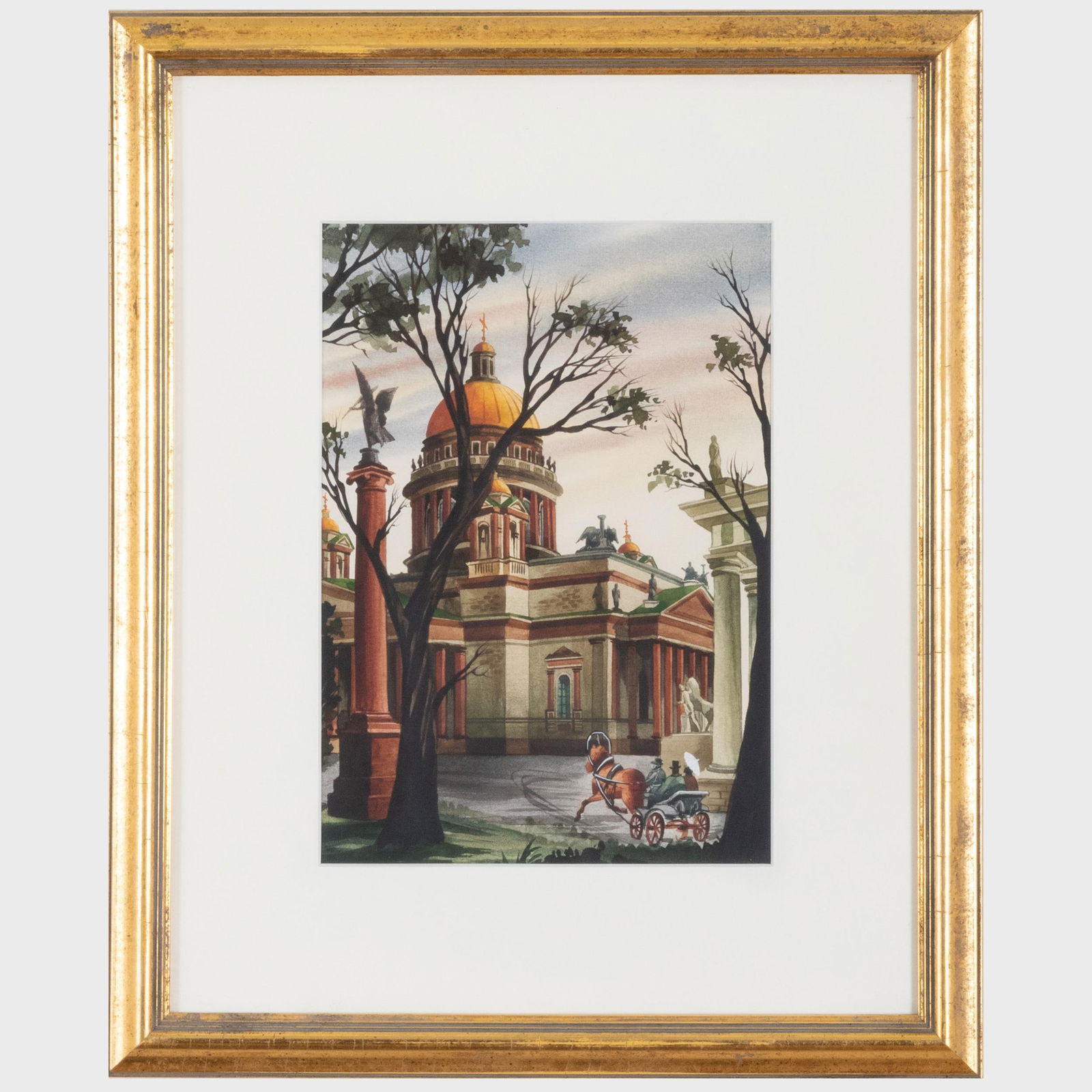 20th Century School: Russian Churches: Two Views; and St. Petersburg (1 of 8)