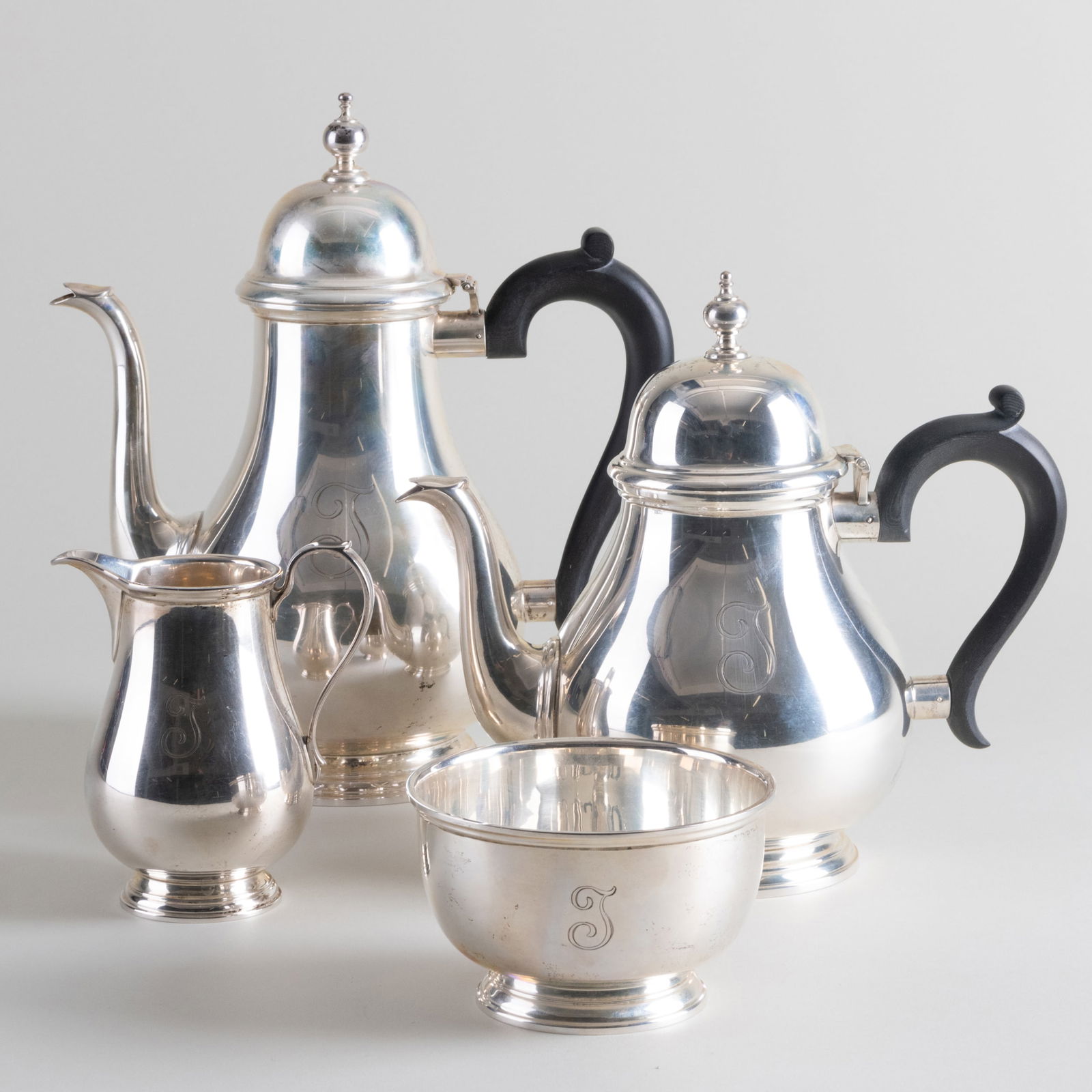 Tiffany & Co. Four-Piece Silver Tea Service (1 of 20)