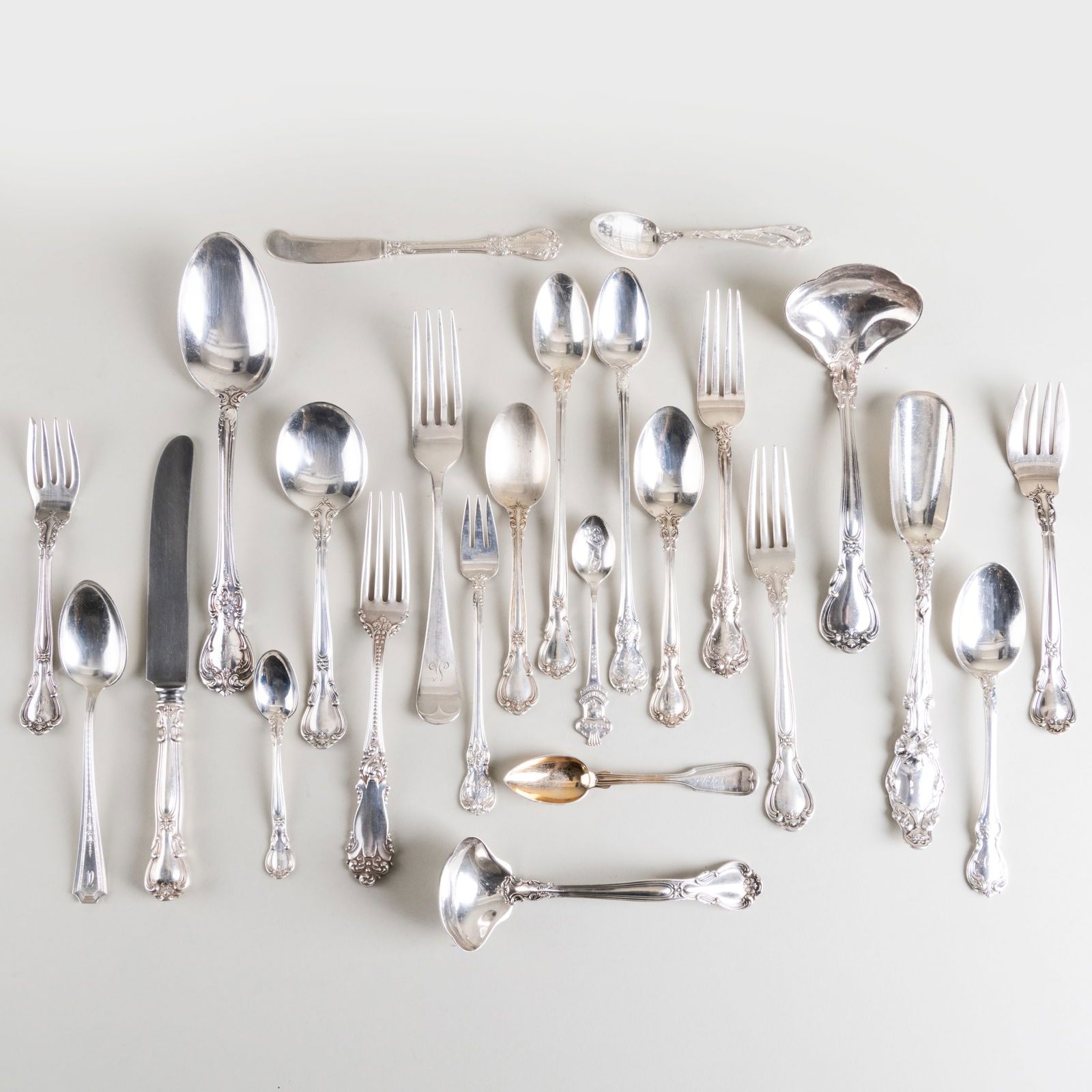Set of Gorham Silver Flatware (1 of 10)