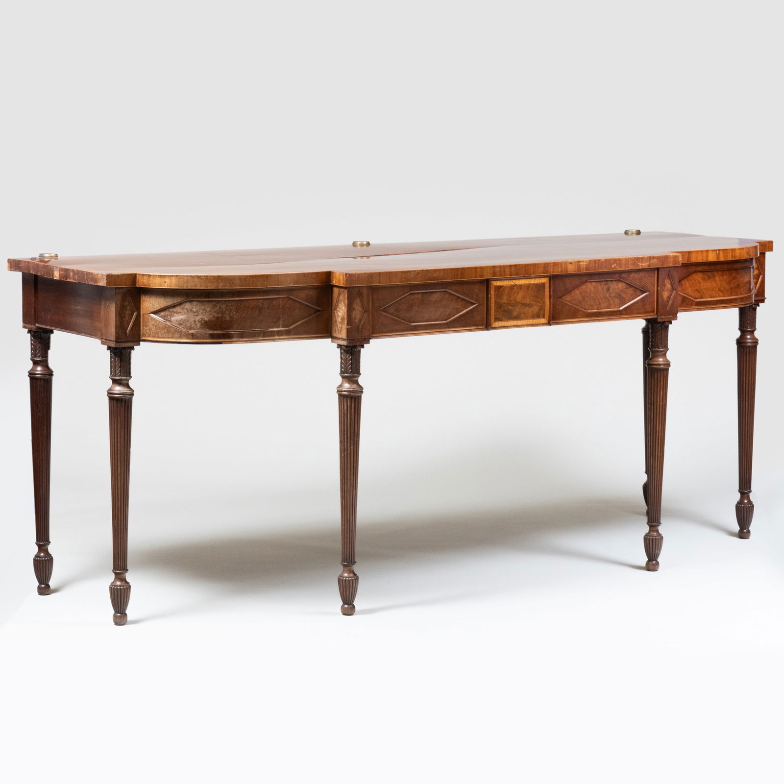 Large George III Inlaid Mahogany Serving Table (1 of 11)