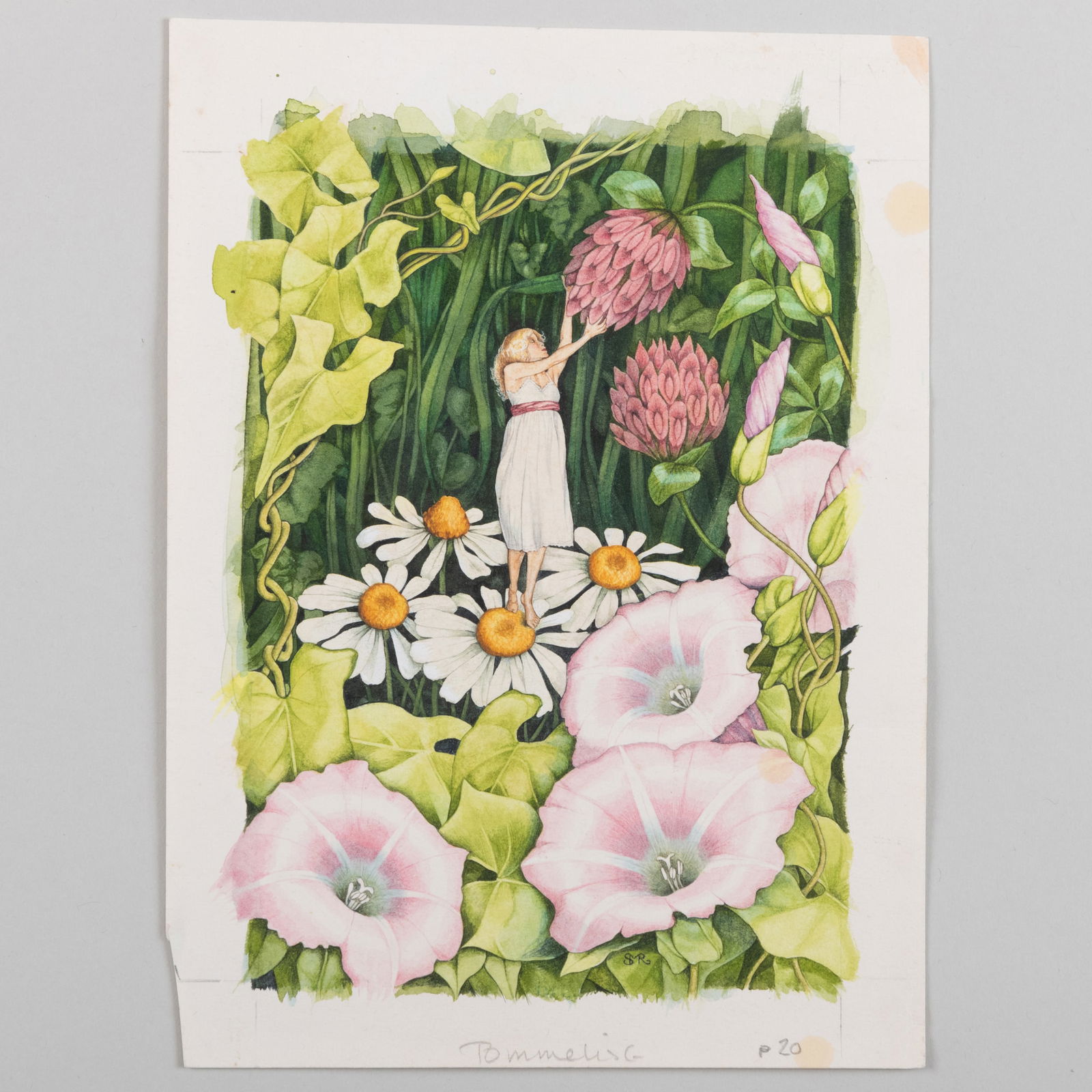 Susan Rowe: Tommelise, P. 20, from Stories by Hans Anderson (1 of 5)