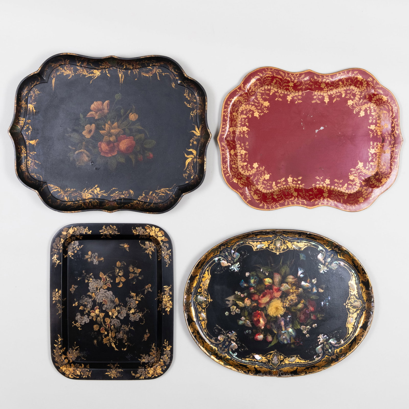 Group of Four Trays (1 of 7)