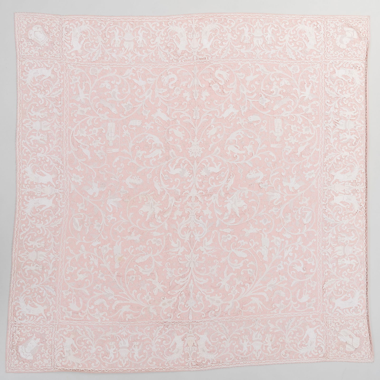 Italian Lace Coverlet Auction