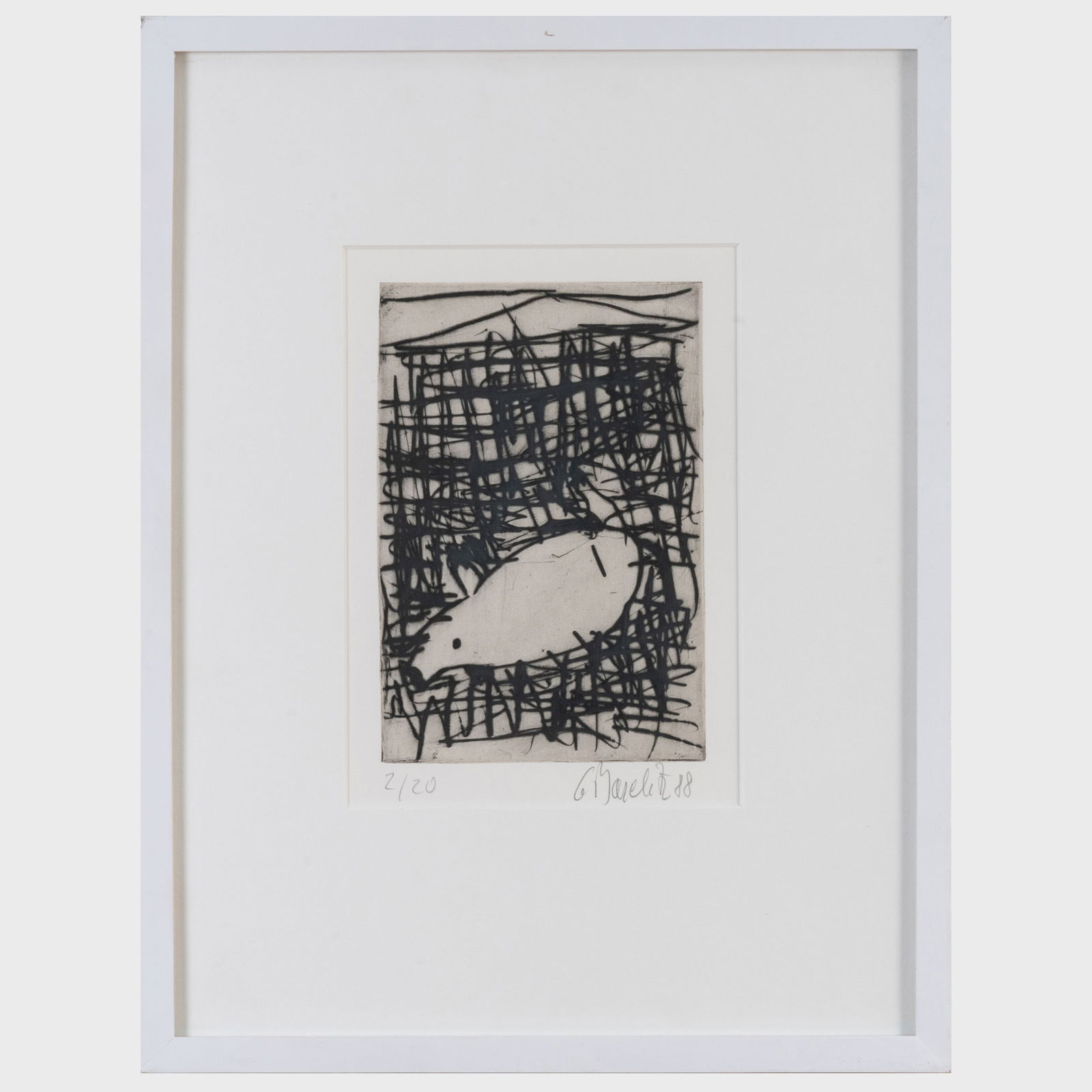 Georg Baselitz (b. 1938): Untitled (1 of 3)