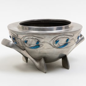 Archibald Knox for Liberty & Co. Tudric Pewter Rose Bowl