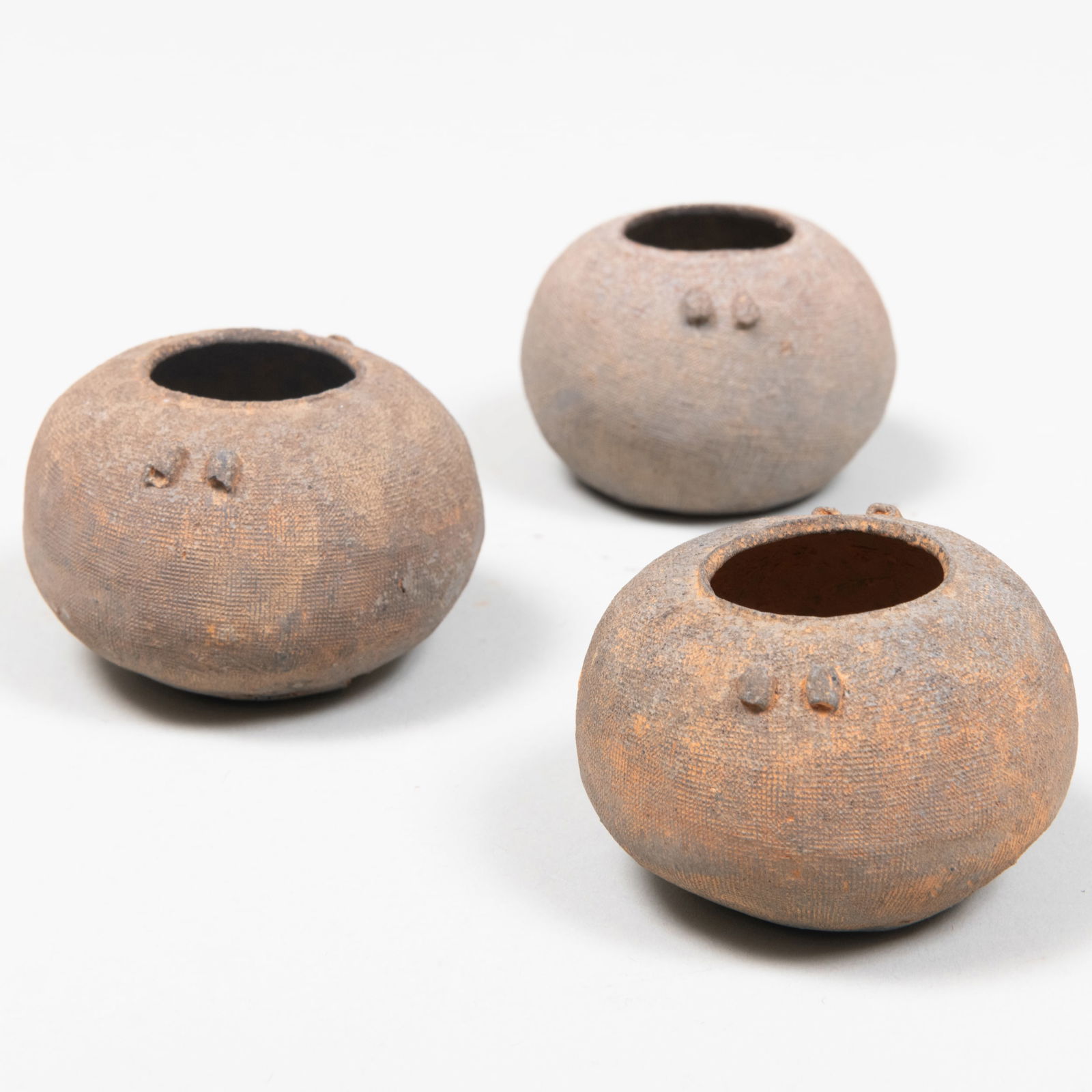 Three Chinese Pottery Jarlets (1 of 7)