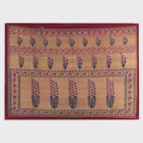 Indian Sari Fragment, Chanderi