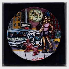 Red Grooms (b. 1937): Moonstruck